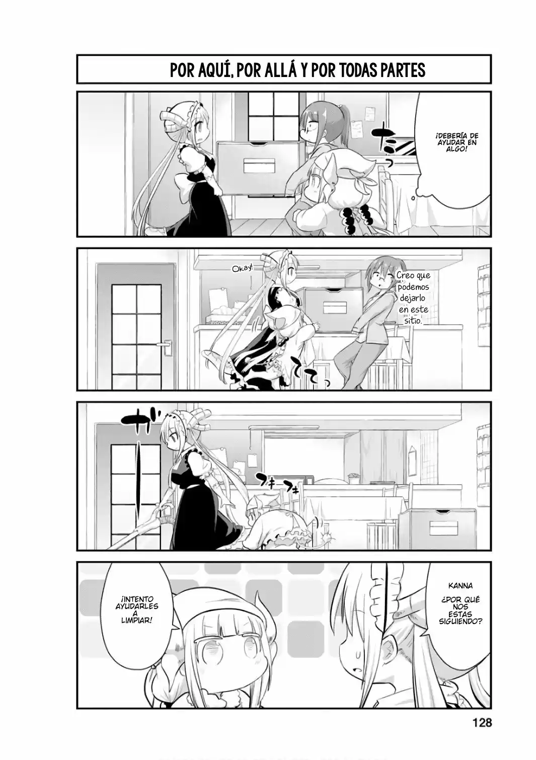 Kobayashi-san Chi No Maid Dragon: Kanna No Nichijou - Capítulo 50 - Página 4 - LectorTMOo