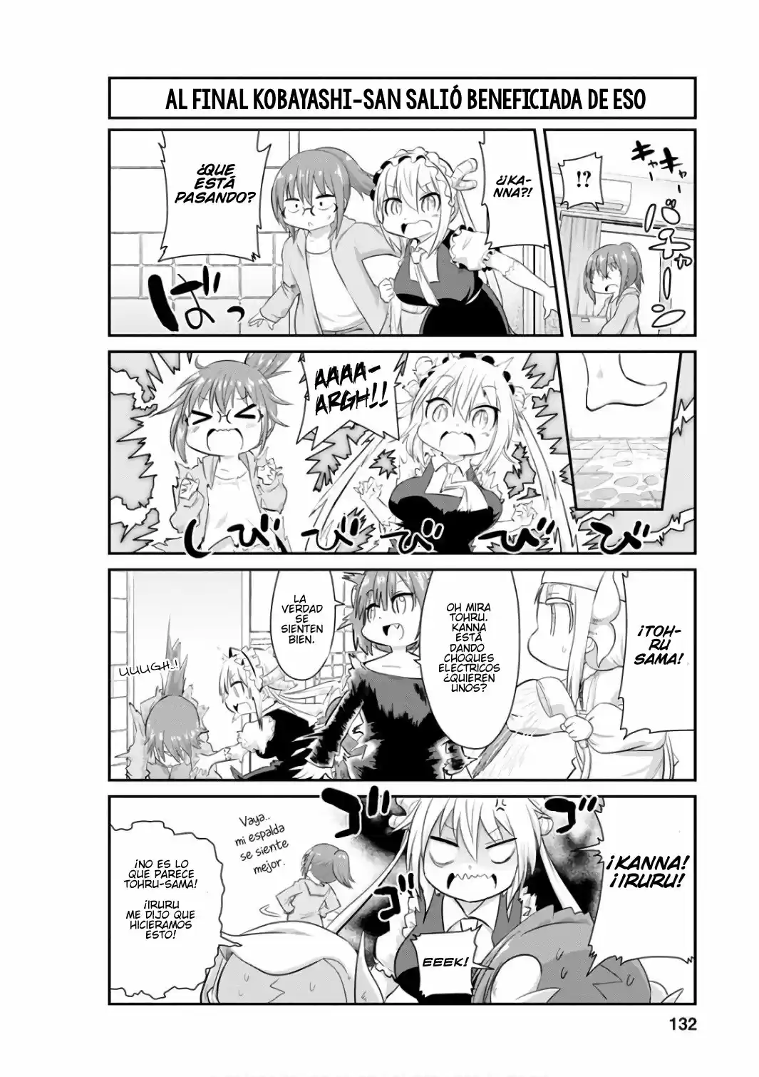 Kobayashi-san Chi No Maid Dragon: Kanna No Nichijou - Capítulo 50 - Página 8 - LectorTMOo