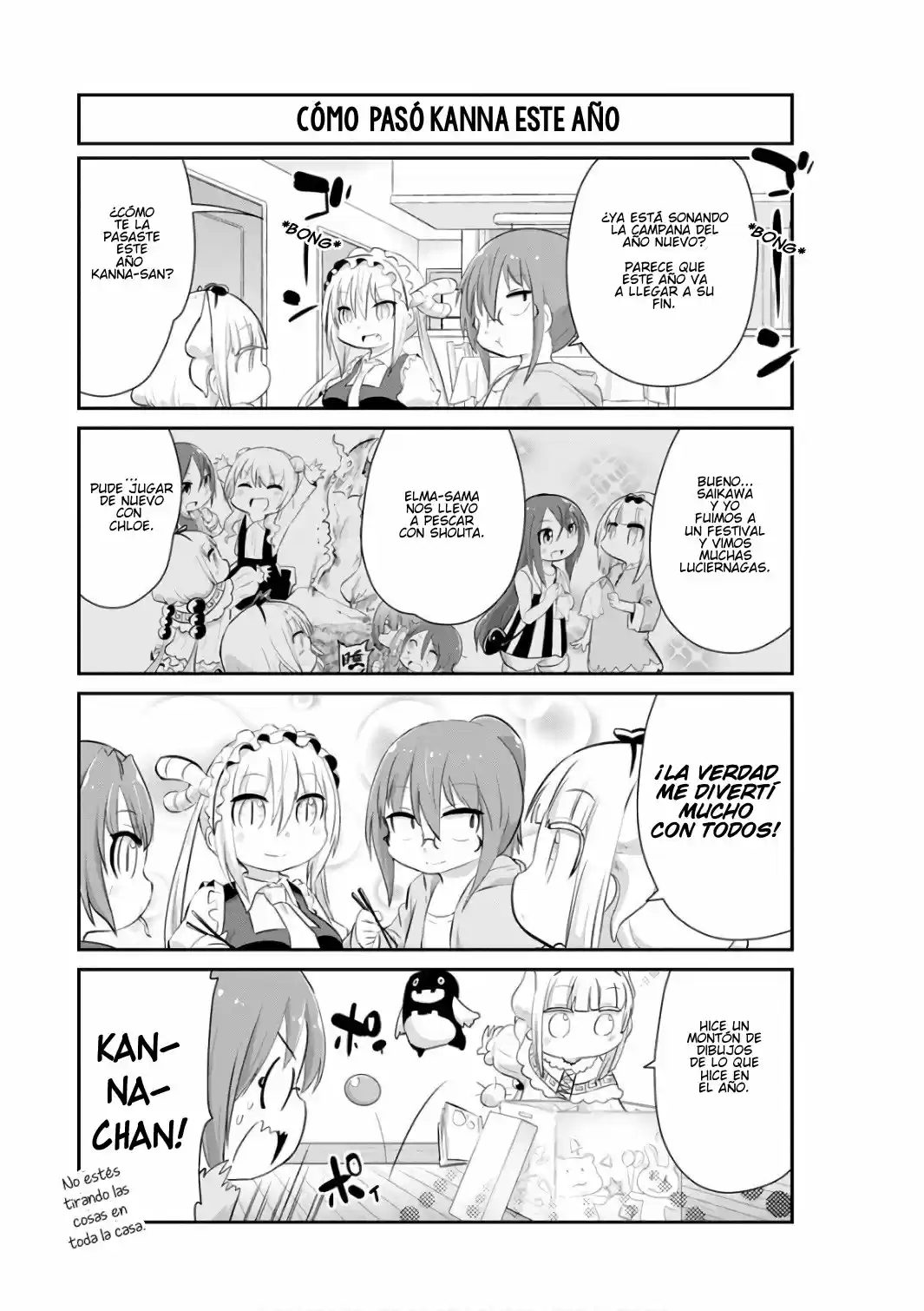 Kobayashi-san Chi No Maid Dragon: Kanna No Nichijou - Capítulo 50 - Página 11 - LectorTMOo