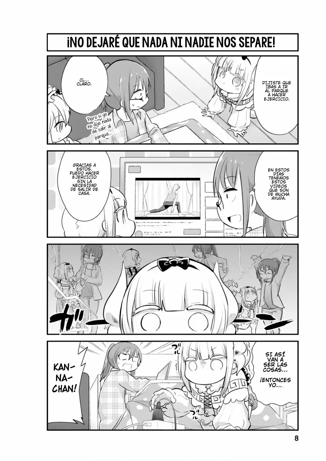 Kobayashi-san Chi No Maid Dragon: Kanna No Nichijou - Capítulo 51 - Página 6 - LectorTMOo