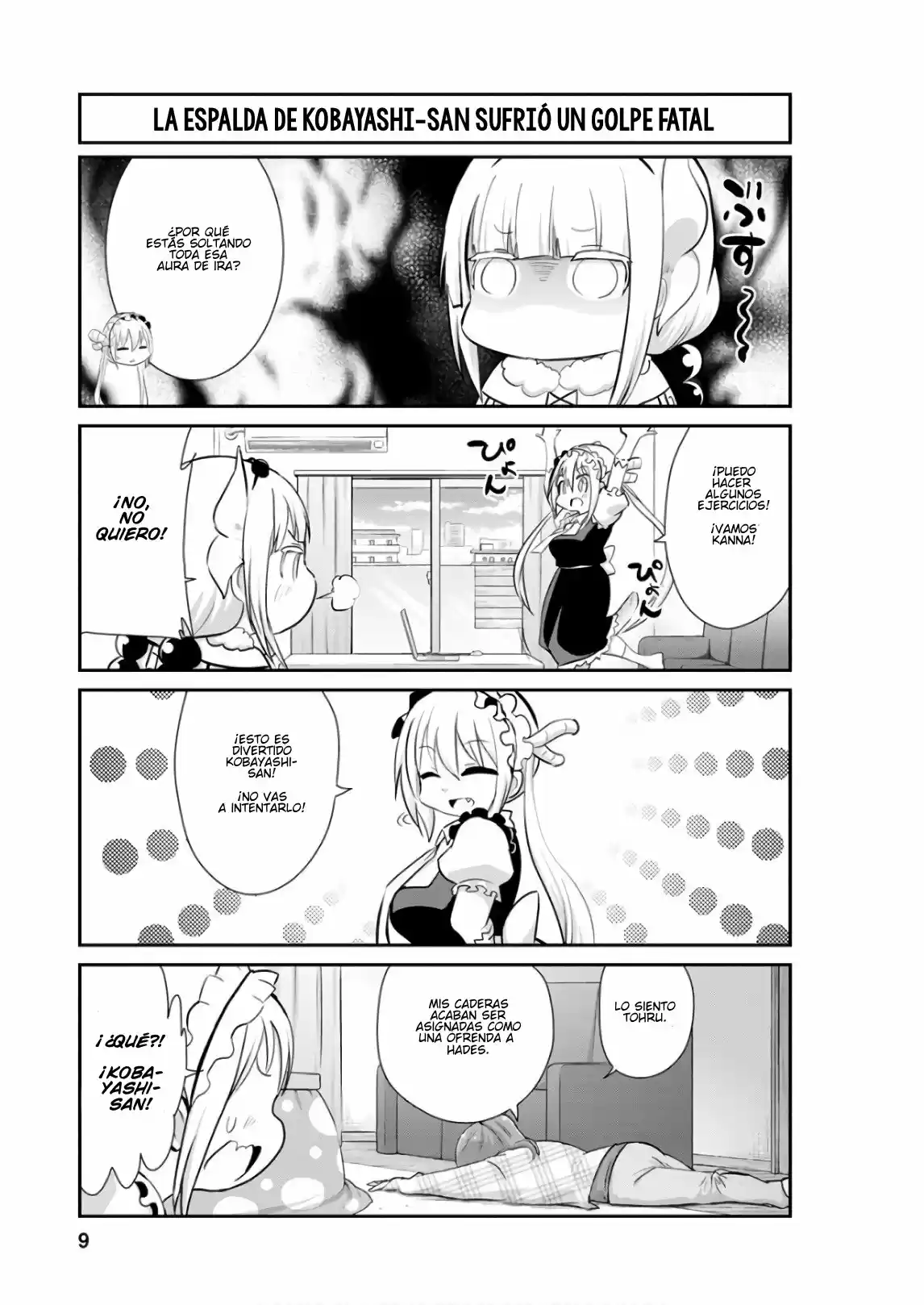 Kobayashi-san Chi No Maid Dragon: Kanna No Nichijou - Capítulo 51 - Página 7 - LectorTMOo