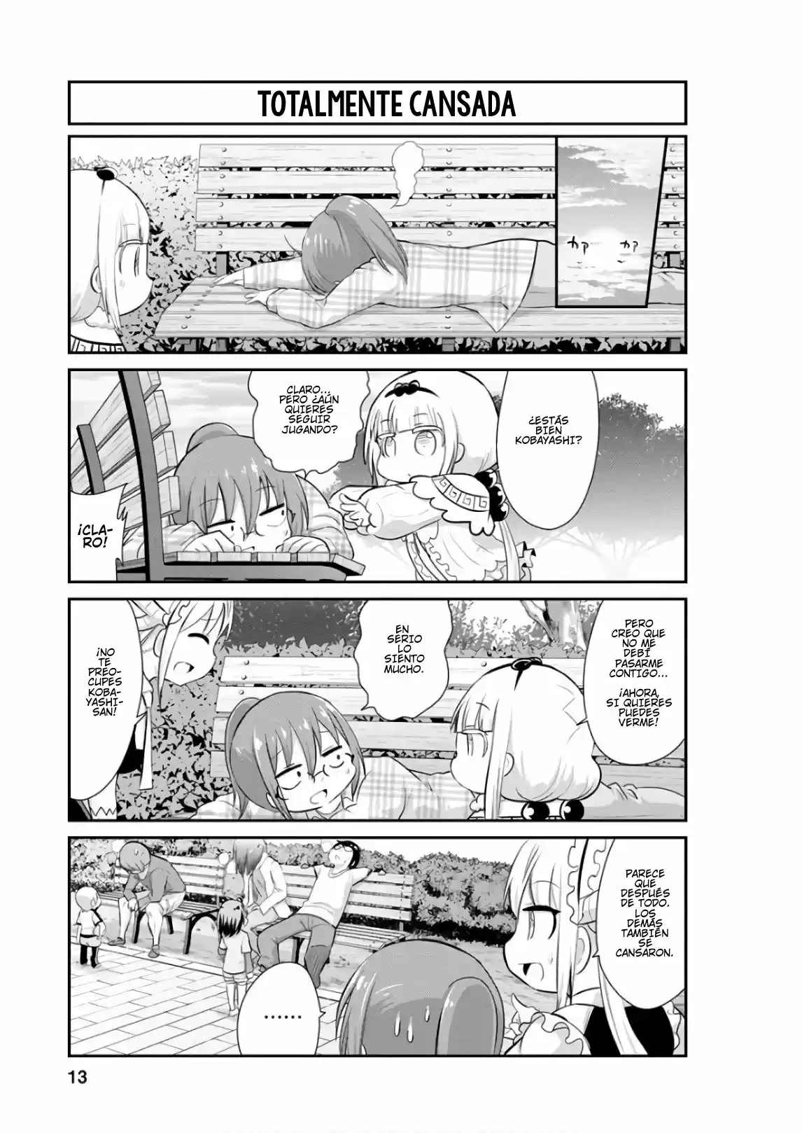 Kobayashi-san Chi No Maid Dragon: Kanna No Nichijou - Capítulo 51 - Página 11 - LectorTMOo