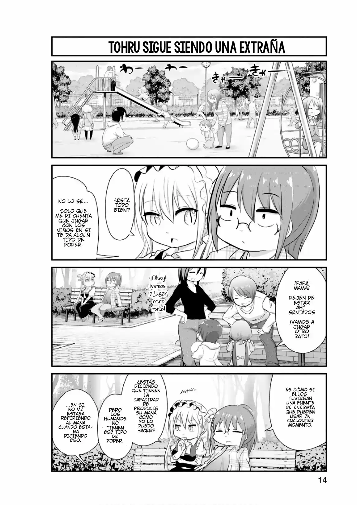 Kobayashi-san Chi No Maid Dragon: Kanna No Nichijou - Capítulo 51 - Página 12 - LectorTMOo