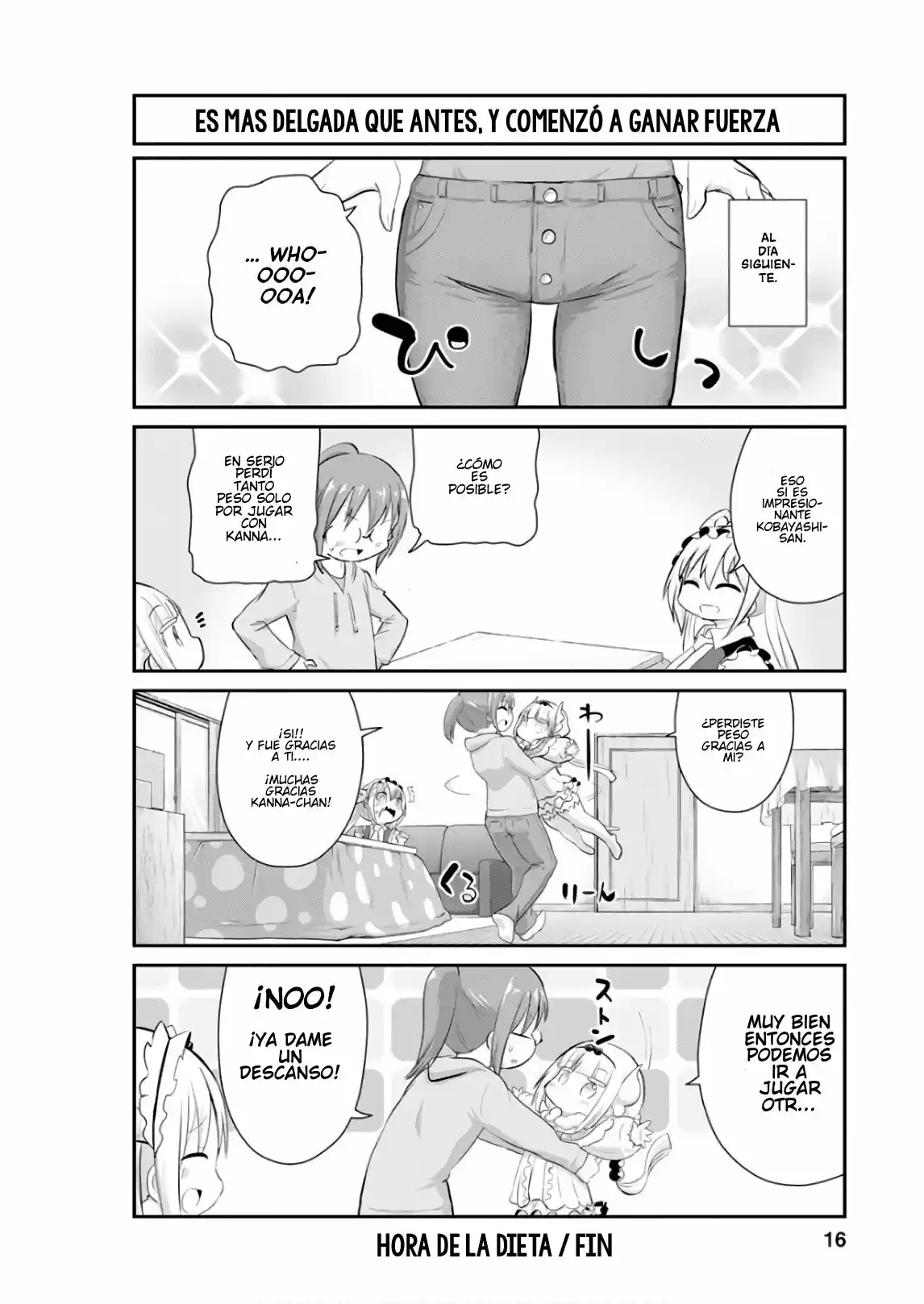 Kobayashi-san Chi No Maid Dragon: Kanna No Nichijou - Capítulo 51 - Página 14 - LectorTMOo