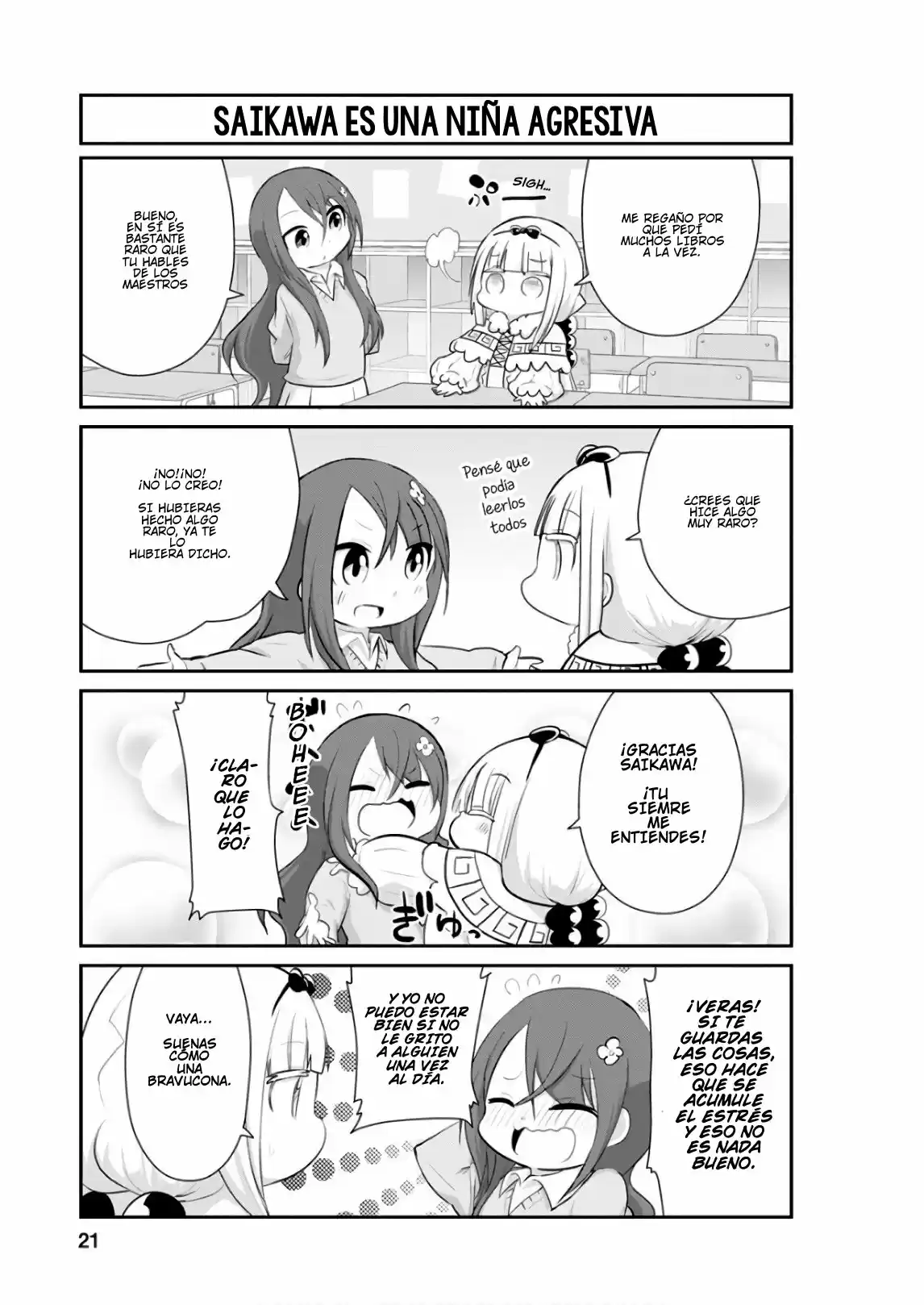 Kobayashi-san Chi No Maid Dragon: Kanna No Nichijou - Capítulo 52 - Página 3 - LectorTMOo