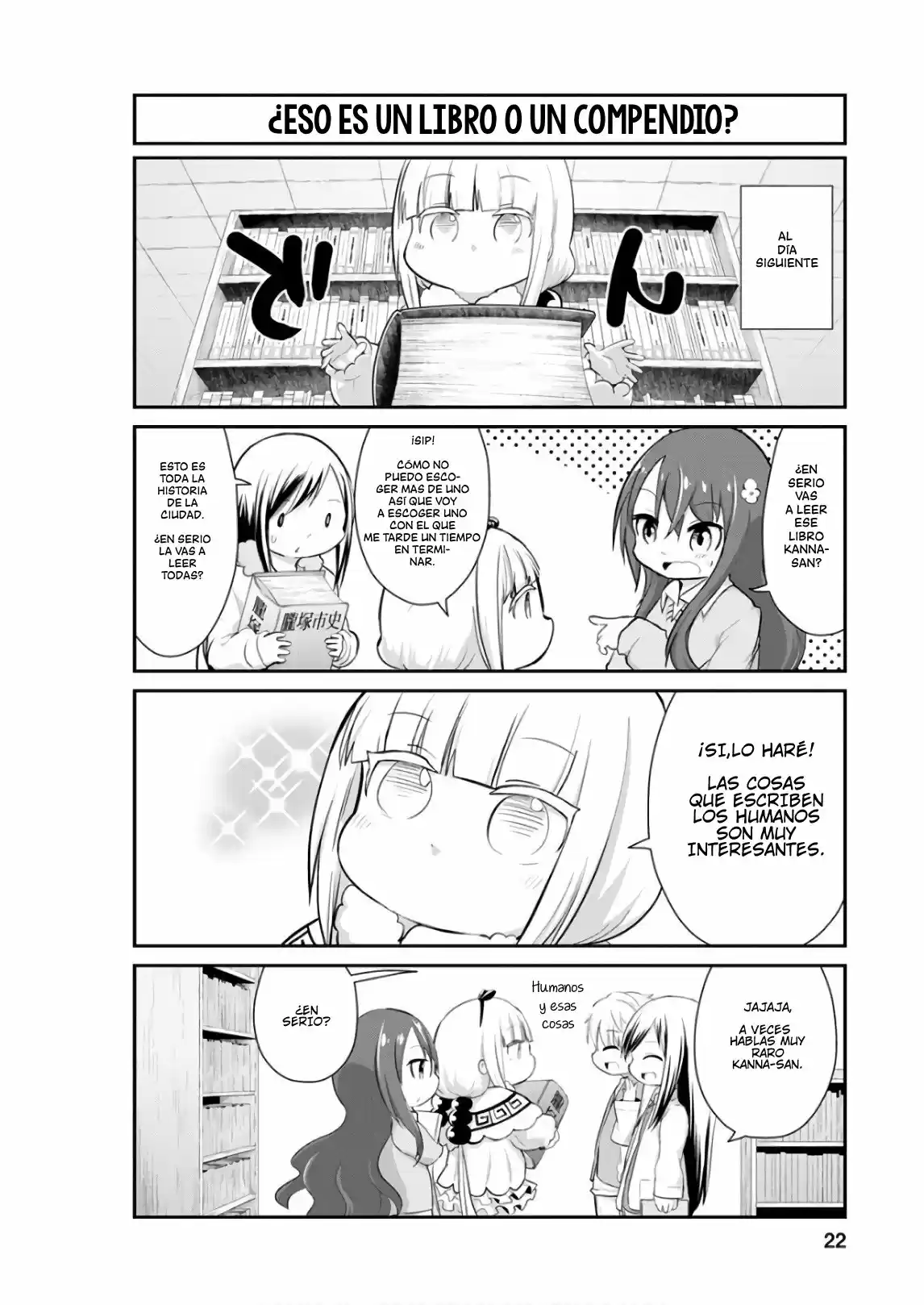 Kobayashi-san Chi No Maid Dragon: Kanna No Nichijou - Capítulo 52 - Página 4 - LectorTMOo