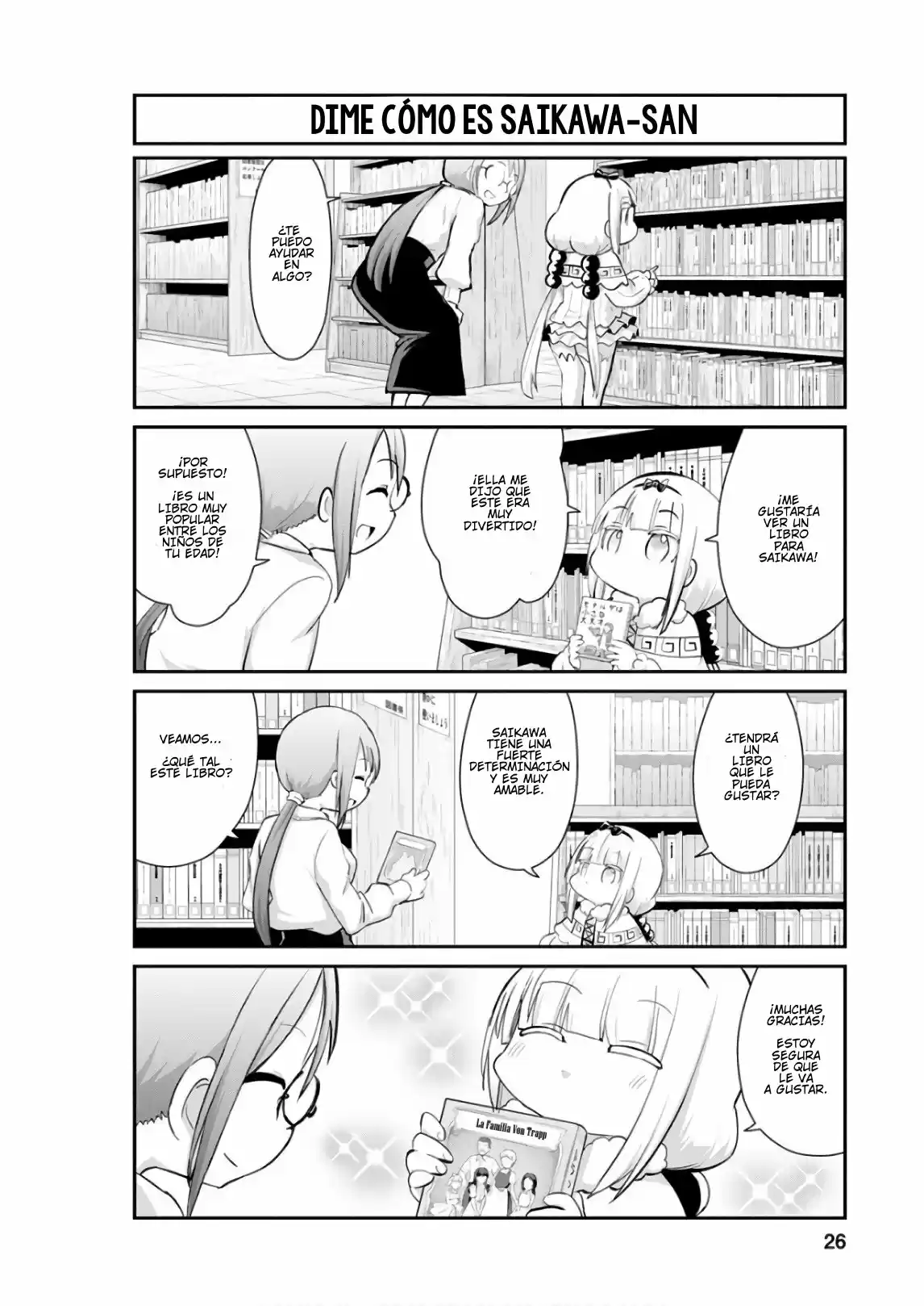 Kobayashi-san Chi No Maid Dragon: Kanna No Nichijou - Capítulo 52 - Página 7 - LectorTMOo