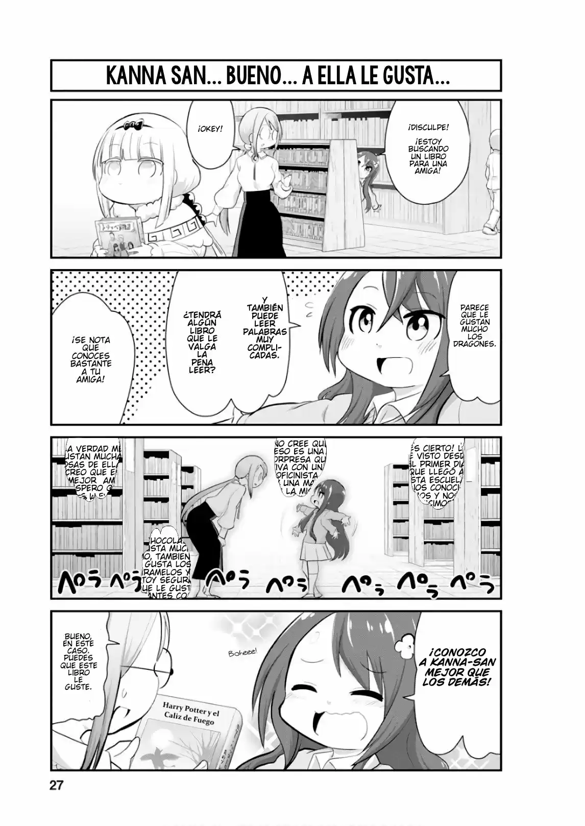 Kobayashi-san Chi No Maid Dragon: Kanna No Nichijou - Capítulo 52 - Página 8 - LectorTMOo