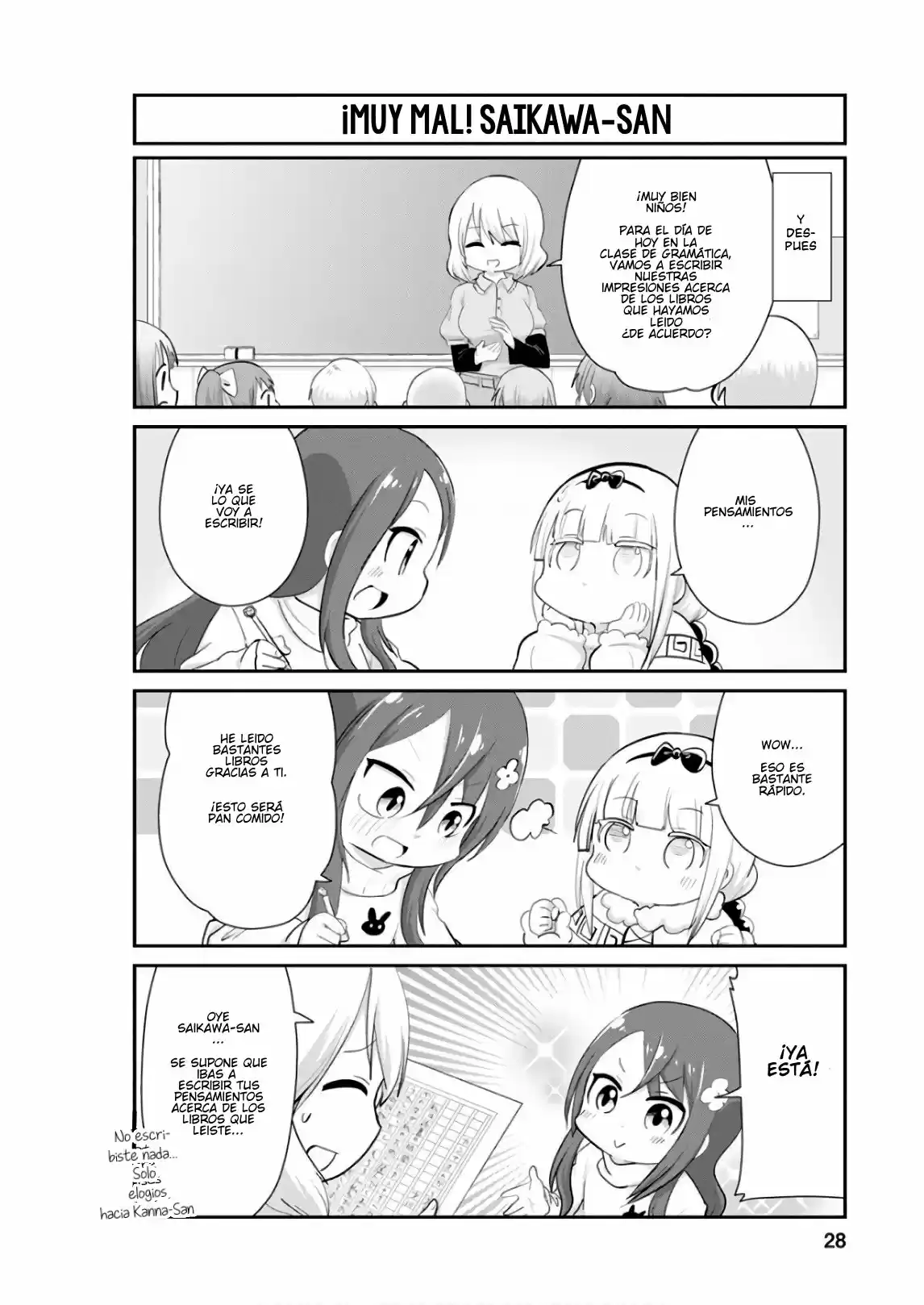 Kobayashi-san Chi No Maid Dragon: Kanna No Nichijou - Capítulo 52 - Página 9 - LectorTMOo