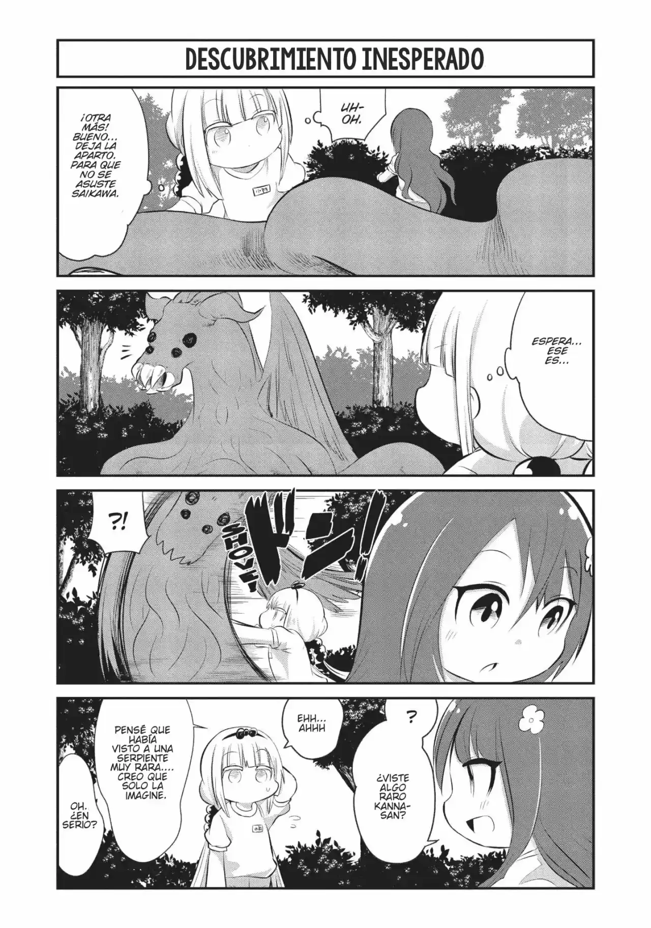 Kobayashi-san Chi No Maid Dragon: Kanna No Nichijou - Capítulo 54 - Página 5 - LectorTMOo