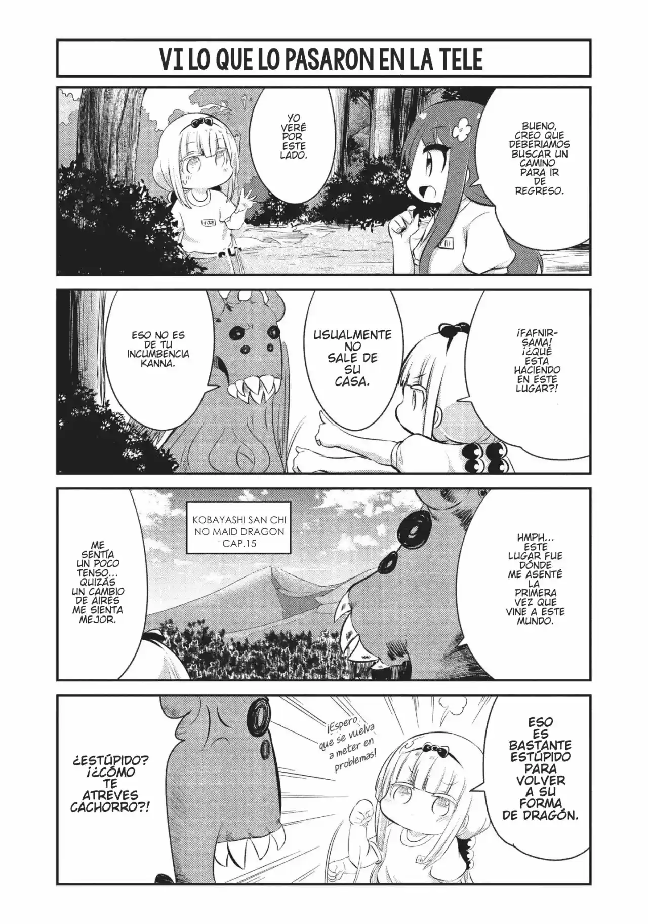 Kobayashi-san Chi No Maid Dragon: Kanna No Nichijou - Capítulo 54 - Página 6 - LectorTMOo