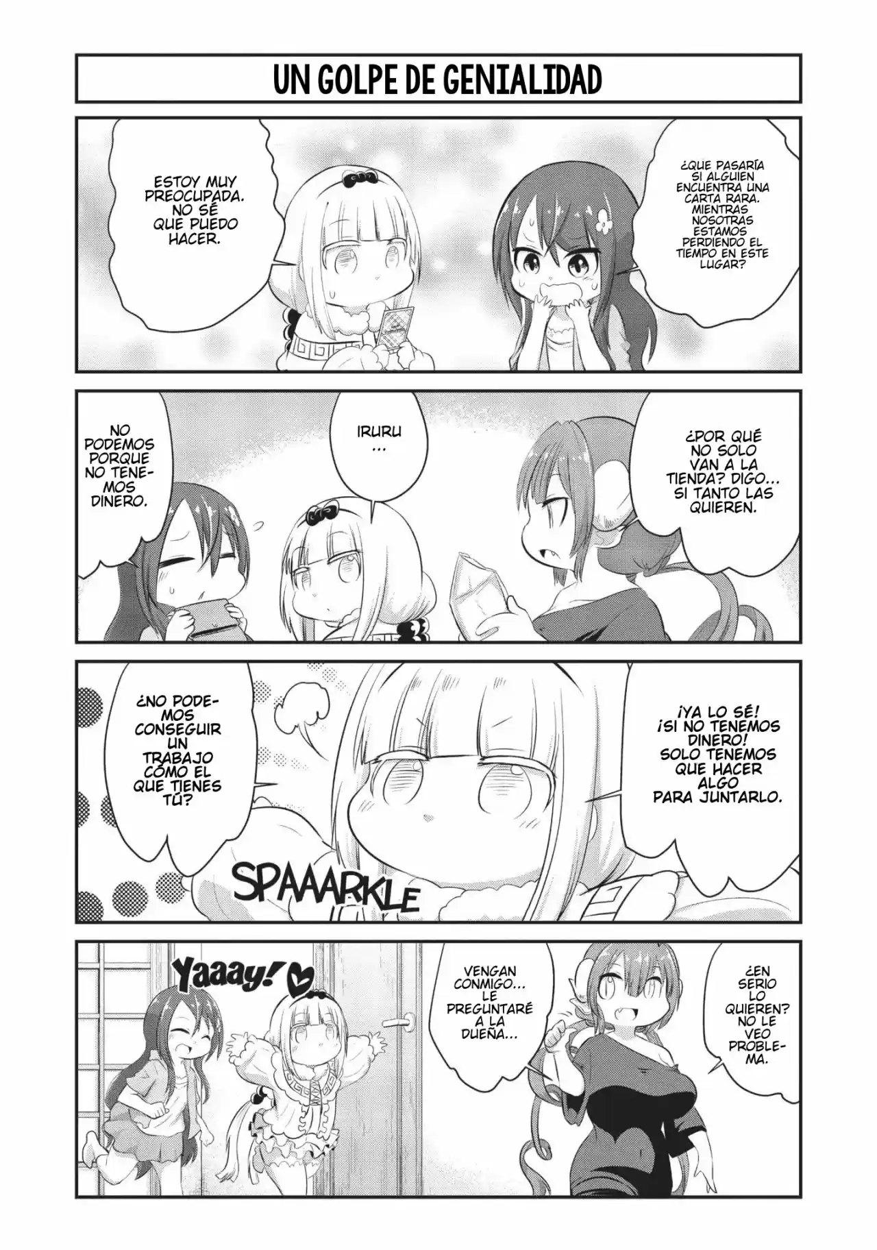 Kobayashi-san Chi No Maid Dragon: Kanna No Nichijou - Capítulo 55 - Página 3 - LectorTMOo
