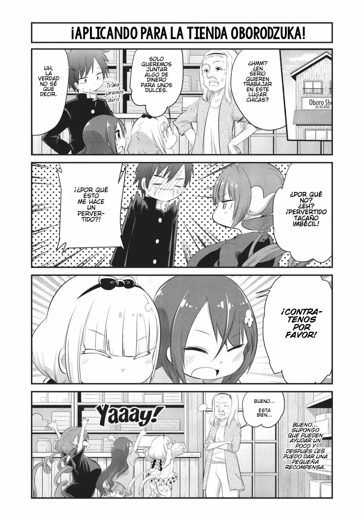 Kobayashi-san Chi No Maid Dragon: Kanna No Nichijou - Capítulo 55 - Página 4 - LectorTMOo
