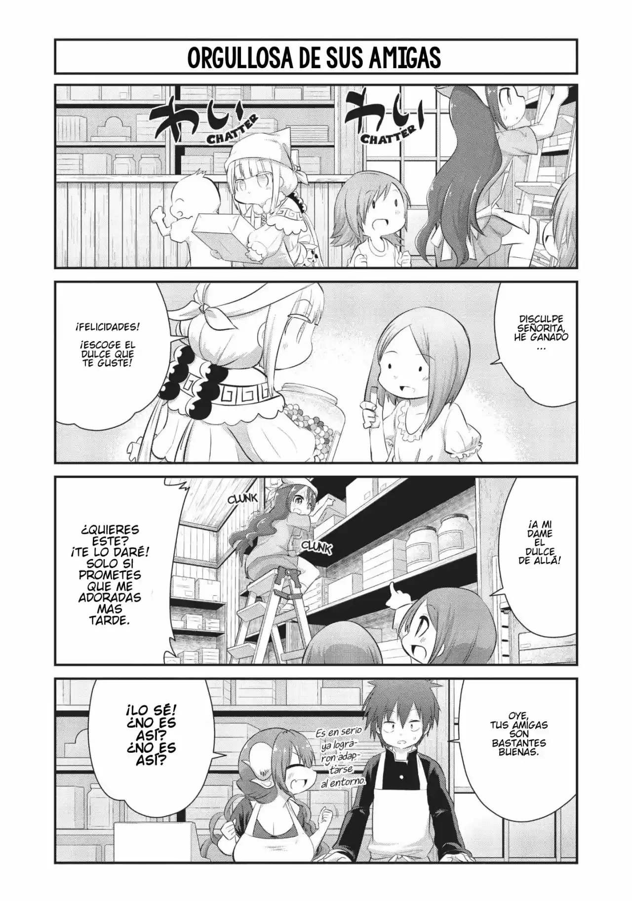 Kobayashi-san Chi No Maid Dragon: Kanna No Nichijou - Capítulo 55 - Página 5 - LectorTMOo