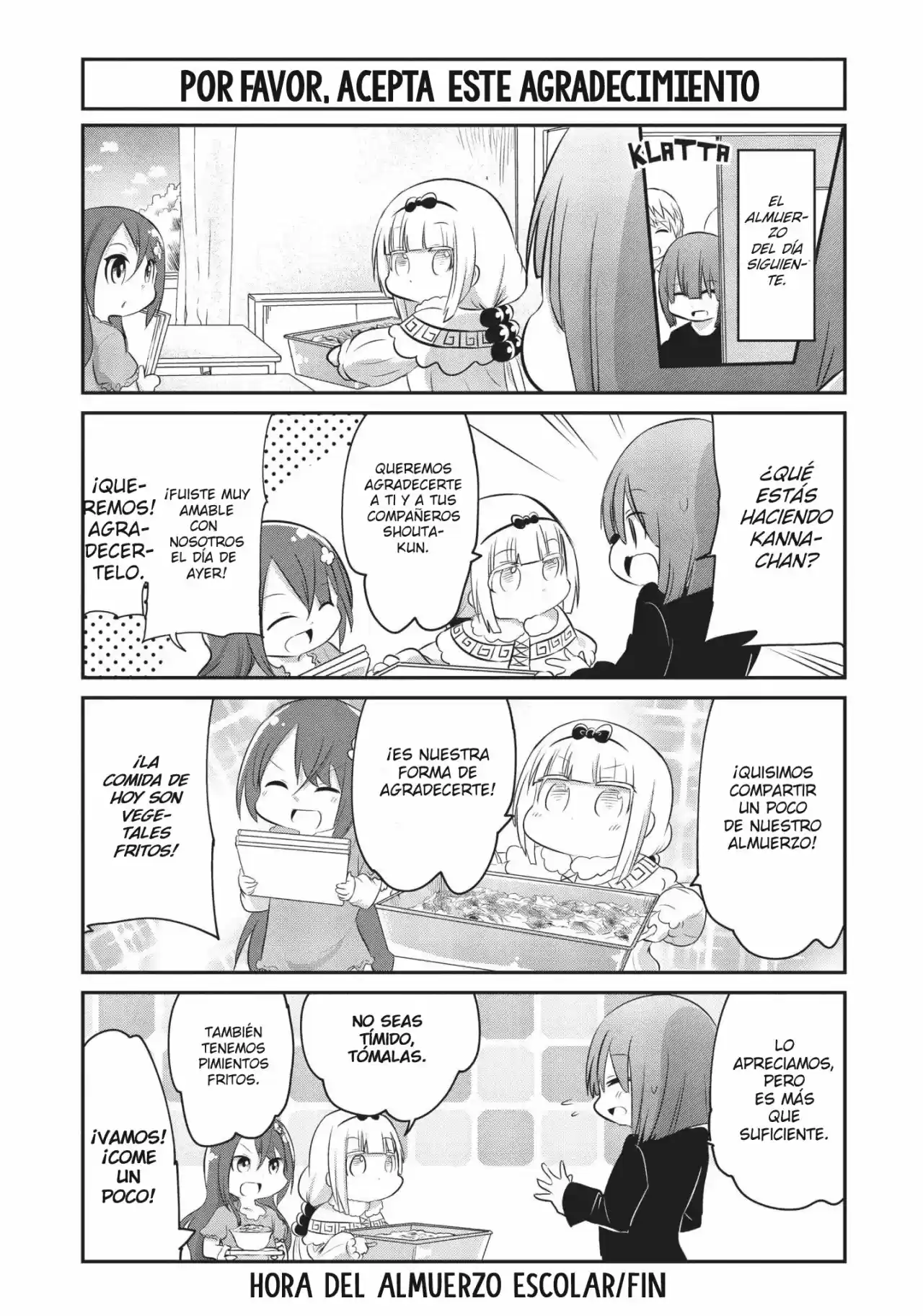 Kobayashi-san Chi No Maid Dragon: Kanna No Nichijou - Capítulo 56 - Página 12 - LectorTMOo