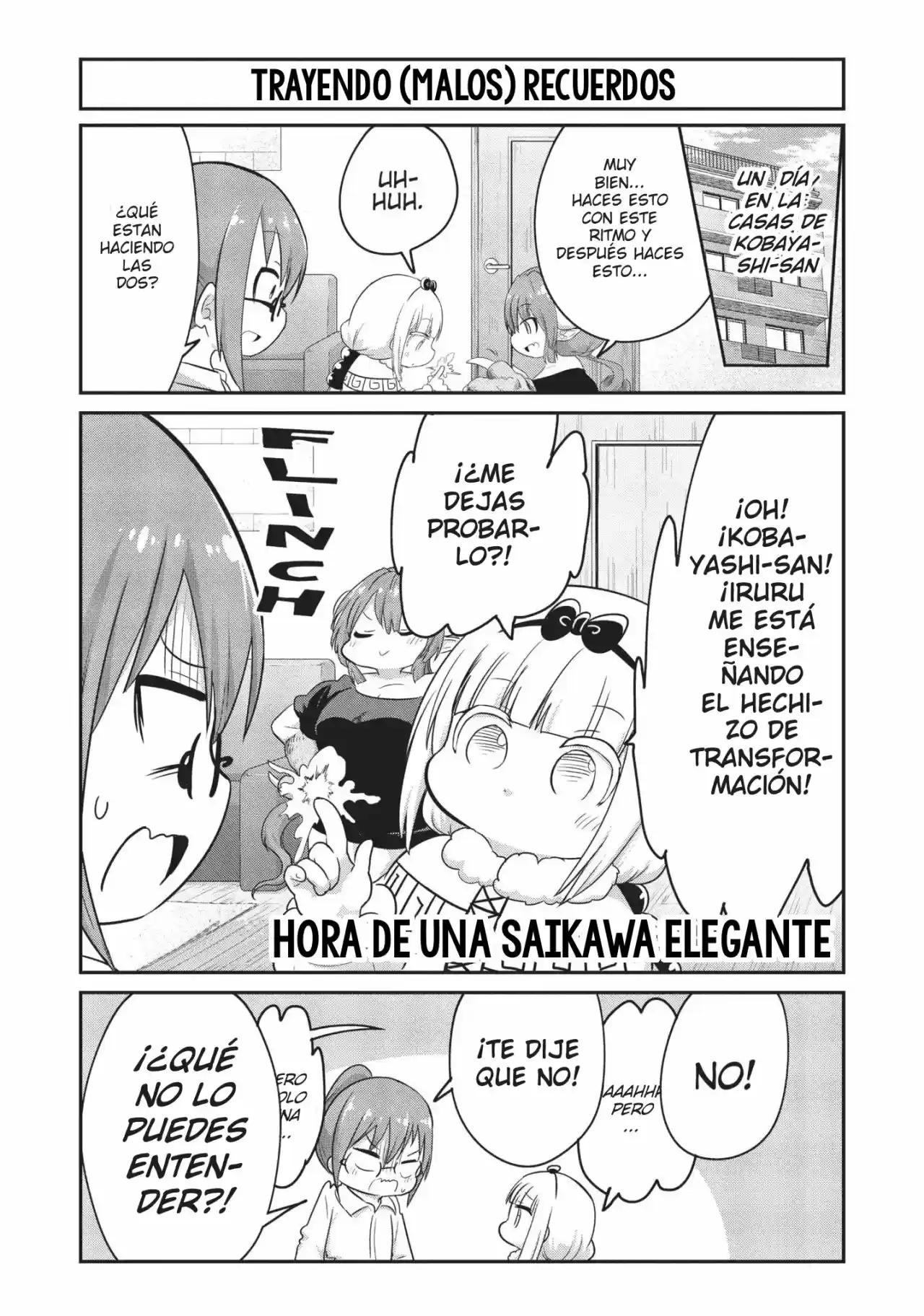Kobayashi-san Chi No Maid Dragon: Kanna No Nichijou - Capítulo 58 - Página 1 - LectorTMOo