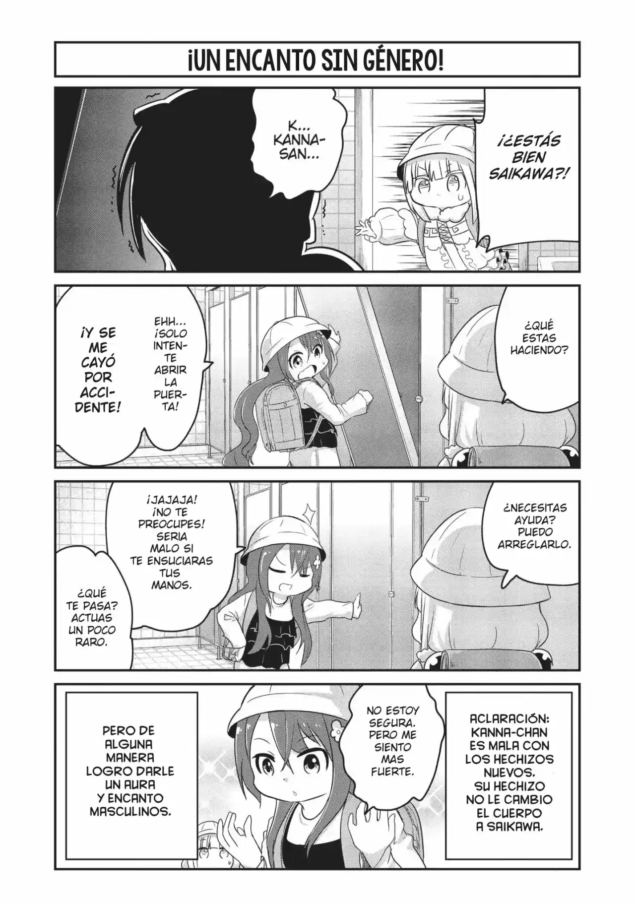 Kobayashi-san Chi No Maid Dragon: Kanna No Nichijou - Capítulo 58 - Página 4 - LectorTMOo