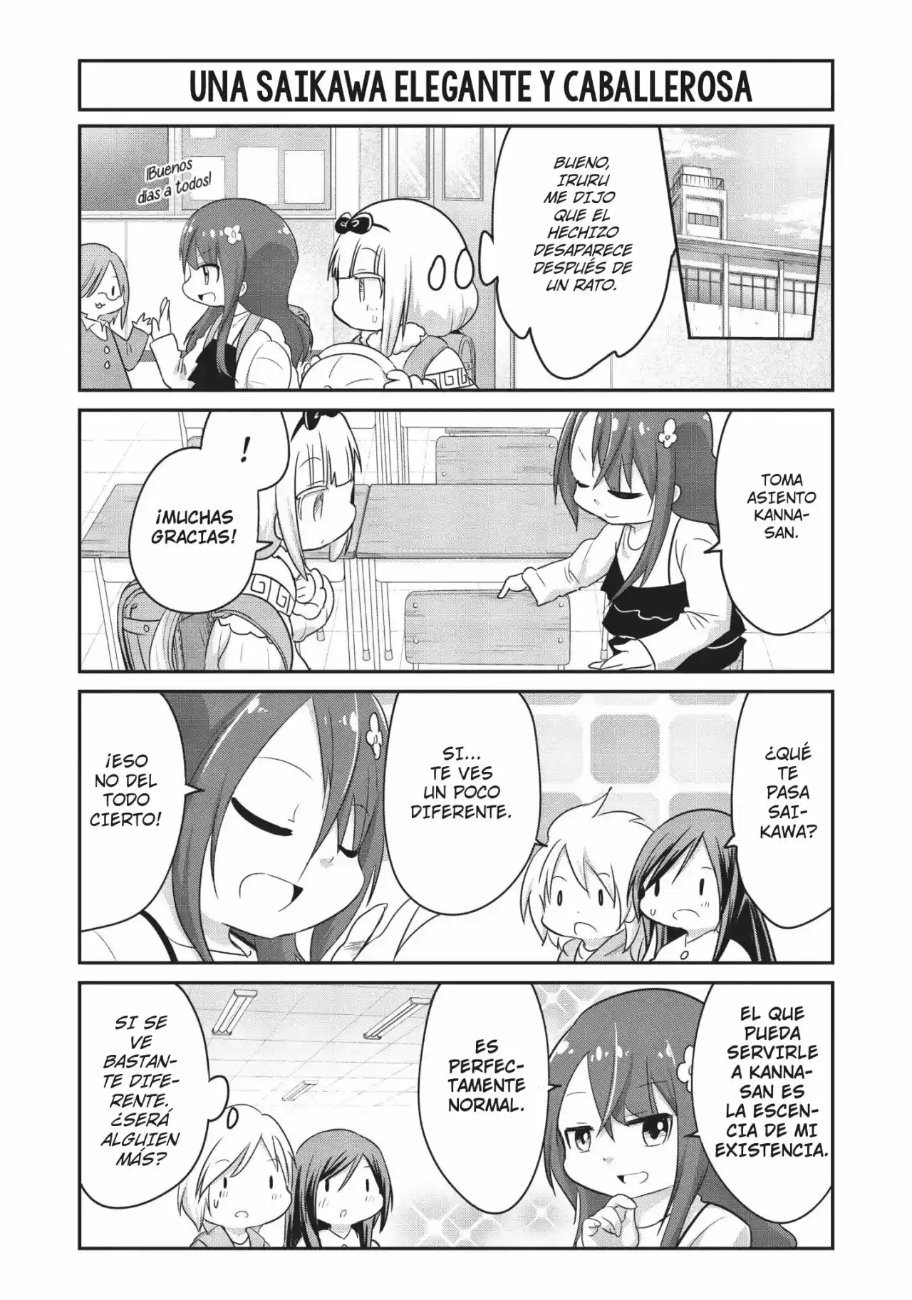 Kobayashi-san Chi No Maid Dragon: Kanna No Nichijou - Capítulo 58 - Página 5 - LectorTMOo
