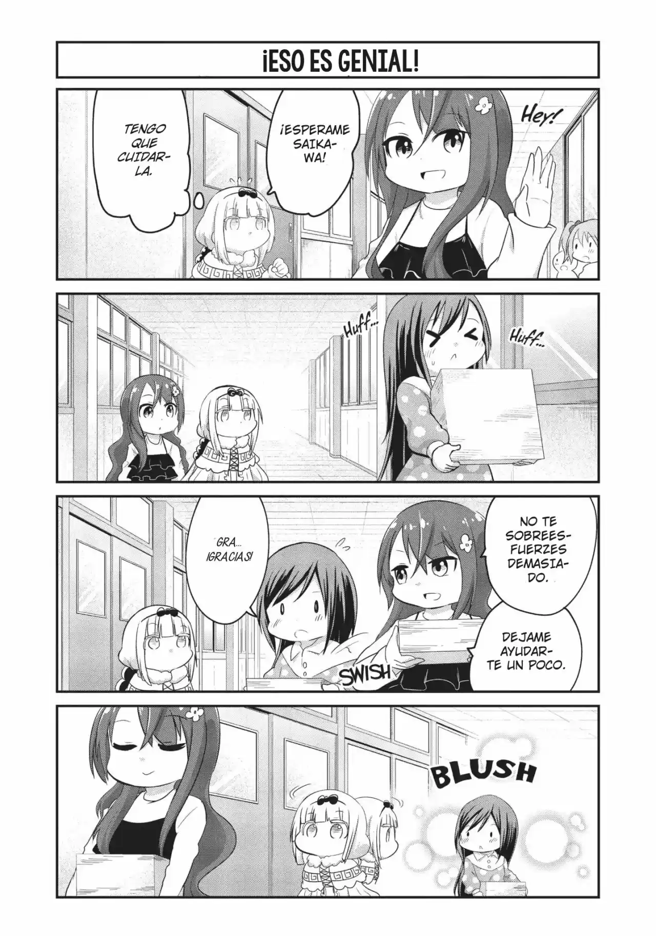 Kobayashi-san Chi No Maid Dragon: Kanna No Nichijou - Capítulo 58 - Página 6 - LectorTMOo