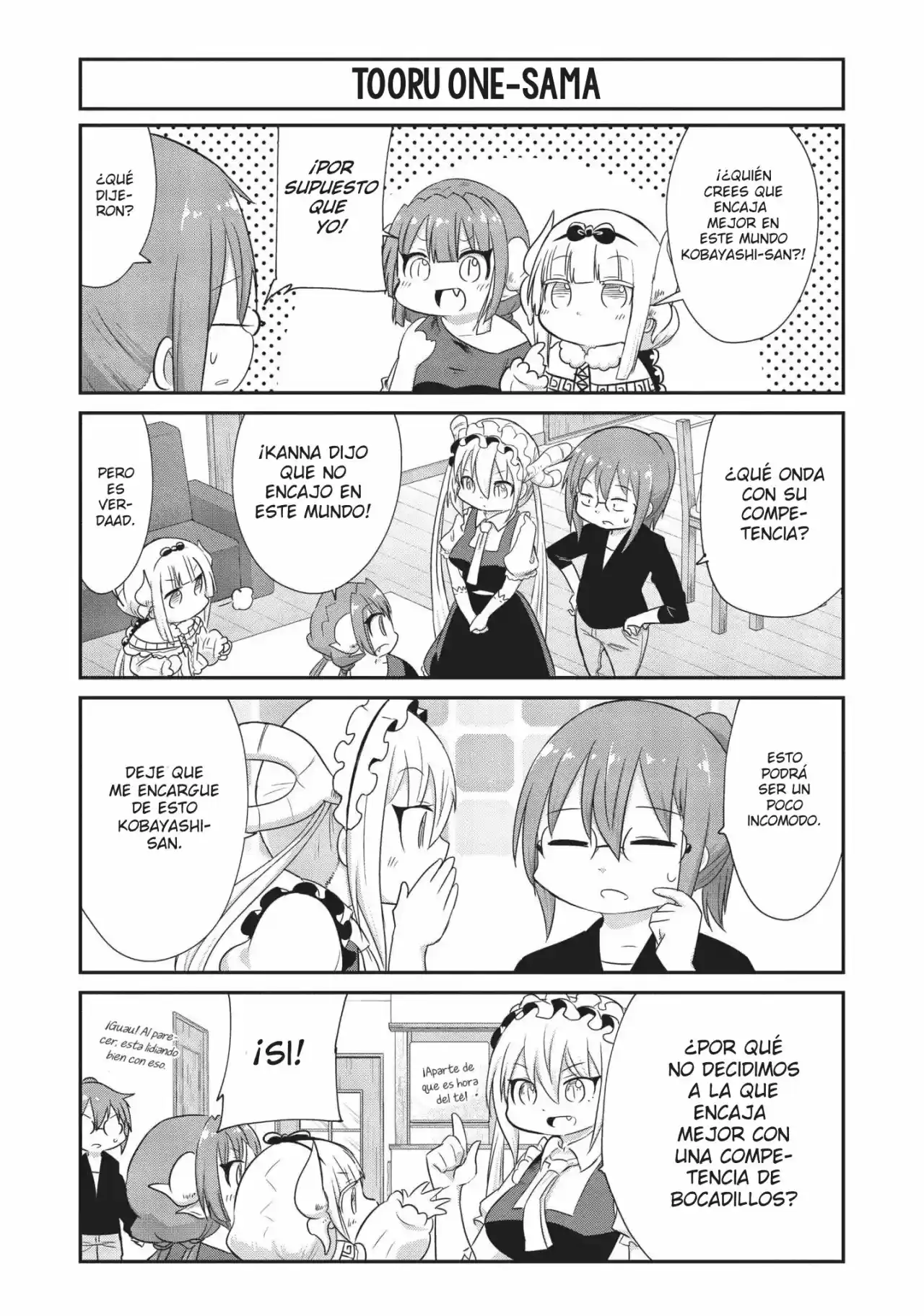 Kobayashi-san Chi No Maid Dragon: Kanna No Nichijou - Capítulo 59 - Página 4 - LectorTMOo