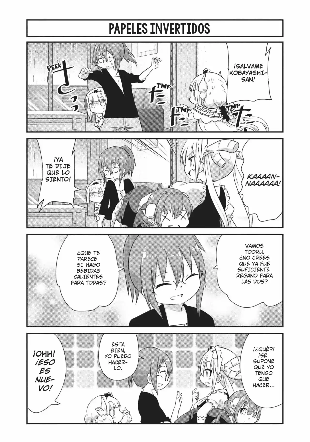 Kobayashi-san Chi No Maid Dragon: Kanna No Nichijou - Capítulo 59 - Página 10 - LectorTMOo