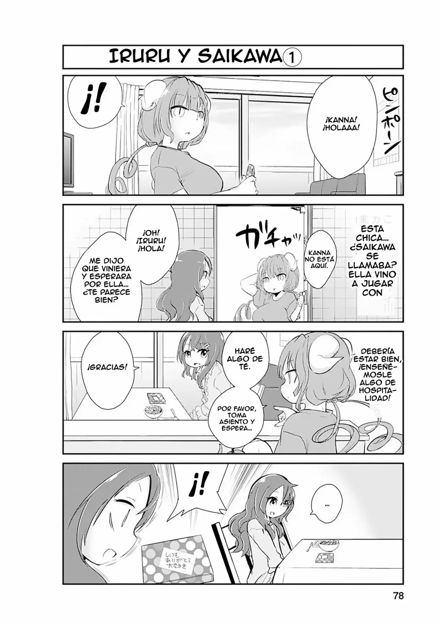 Kobayashi-san Chi No Maid Dragon: Kanna No Nichijou - Capítulo 6 - Página 4 - LectorTMOo
