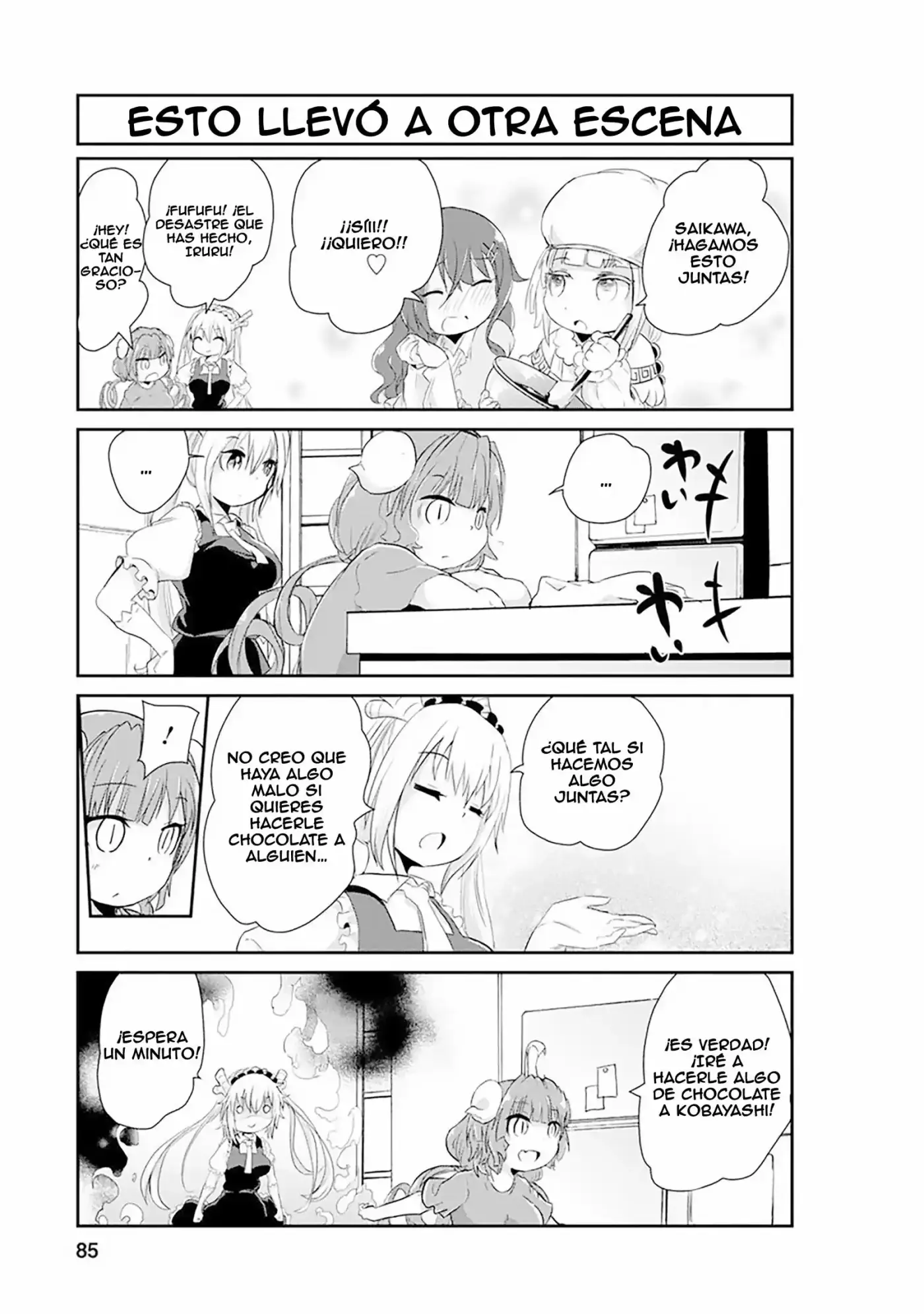 Kobayashi-san Chi No Maid Dragon: Kanna No Nichijou - Capítulo 6 - Página 11 - LectorTMOo