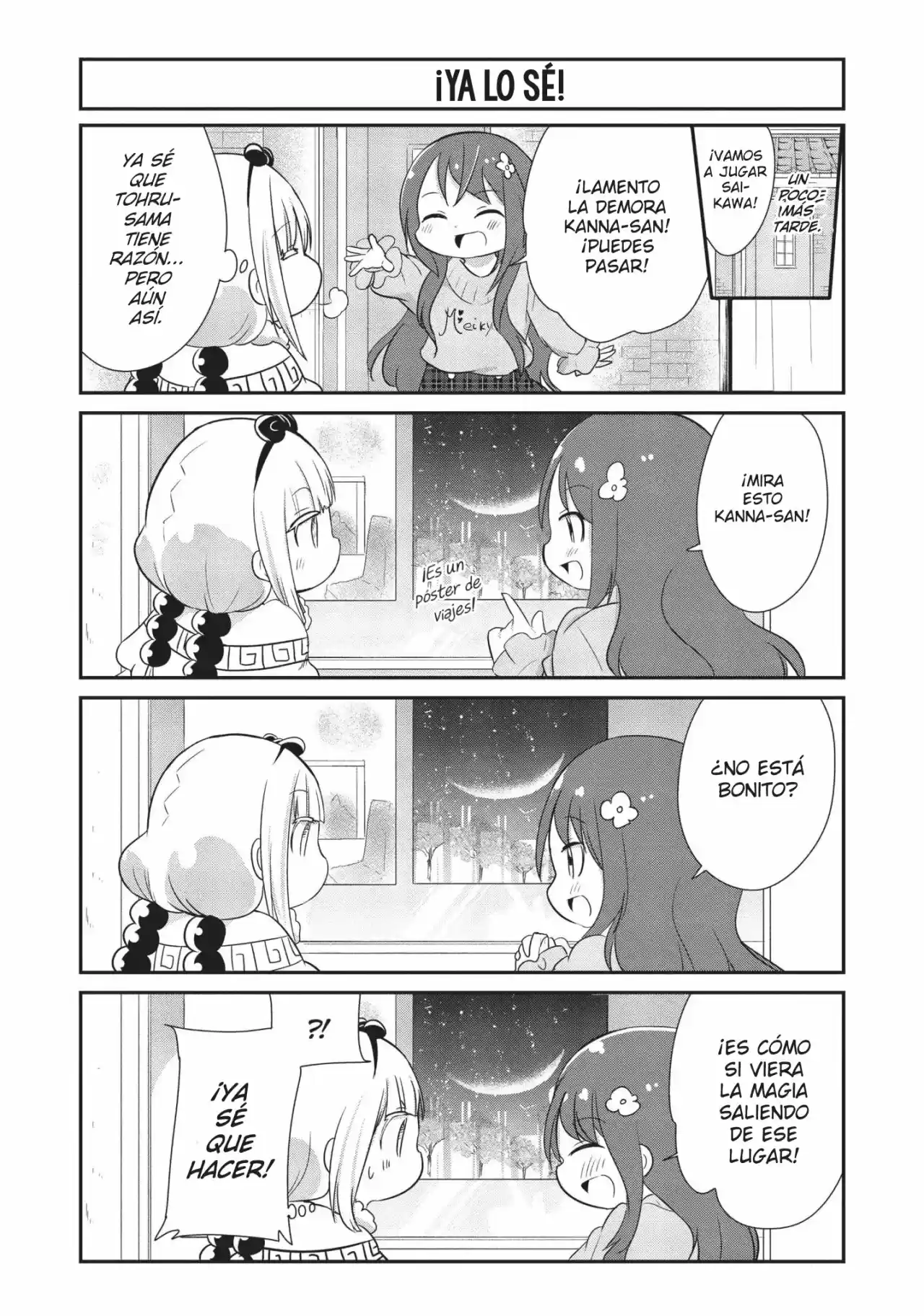 Kobayashi-san Chi No Maid Dragon: Kanna No Nichijou - Capítulo 60 - Página 3 - LectorTMOo