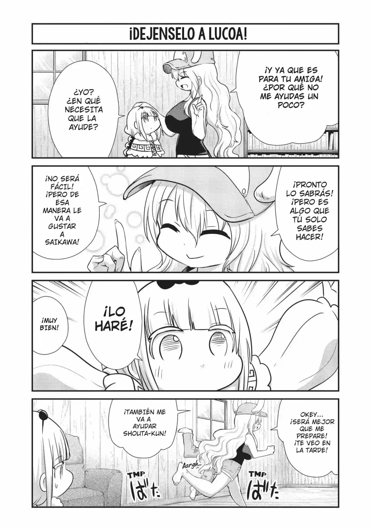 Kobayashi-san Chi No Maid Dragon: Kanna No Nichijou - Capítulo 60 - Página 6 - LectorTMOo