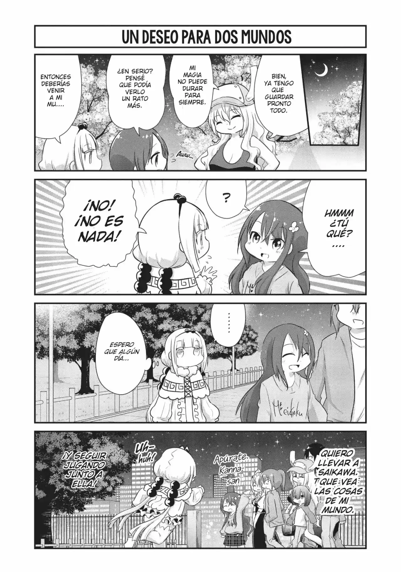 Kobayashi-san Chi No Maid Dragon: Kanna No Nichijou - Capítulo 60 - Página 12 - LectorTMOo