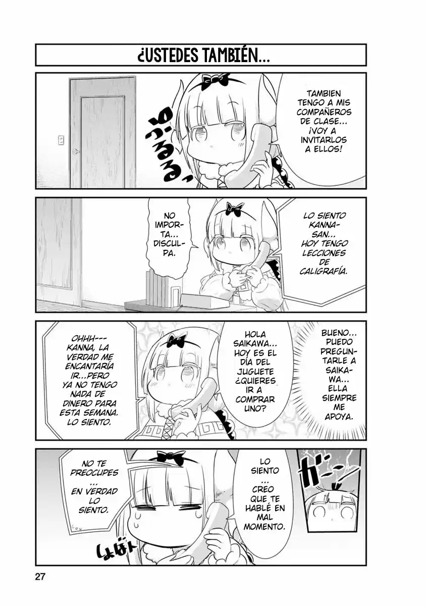 Kobayashi-san Chi No Maid Dragon: Kanna No Nichijou - Capítulo 62 - Página 9 - LectorTMOo