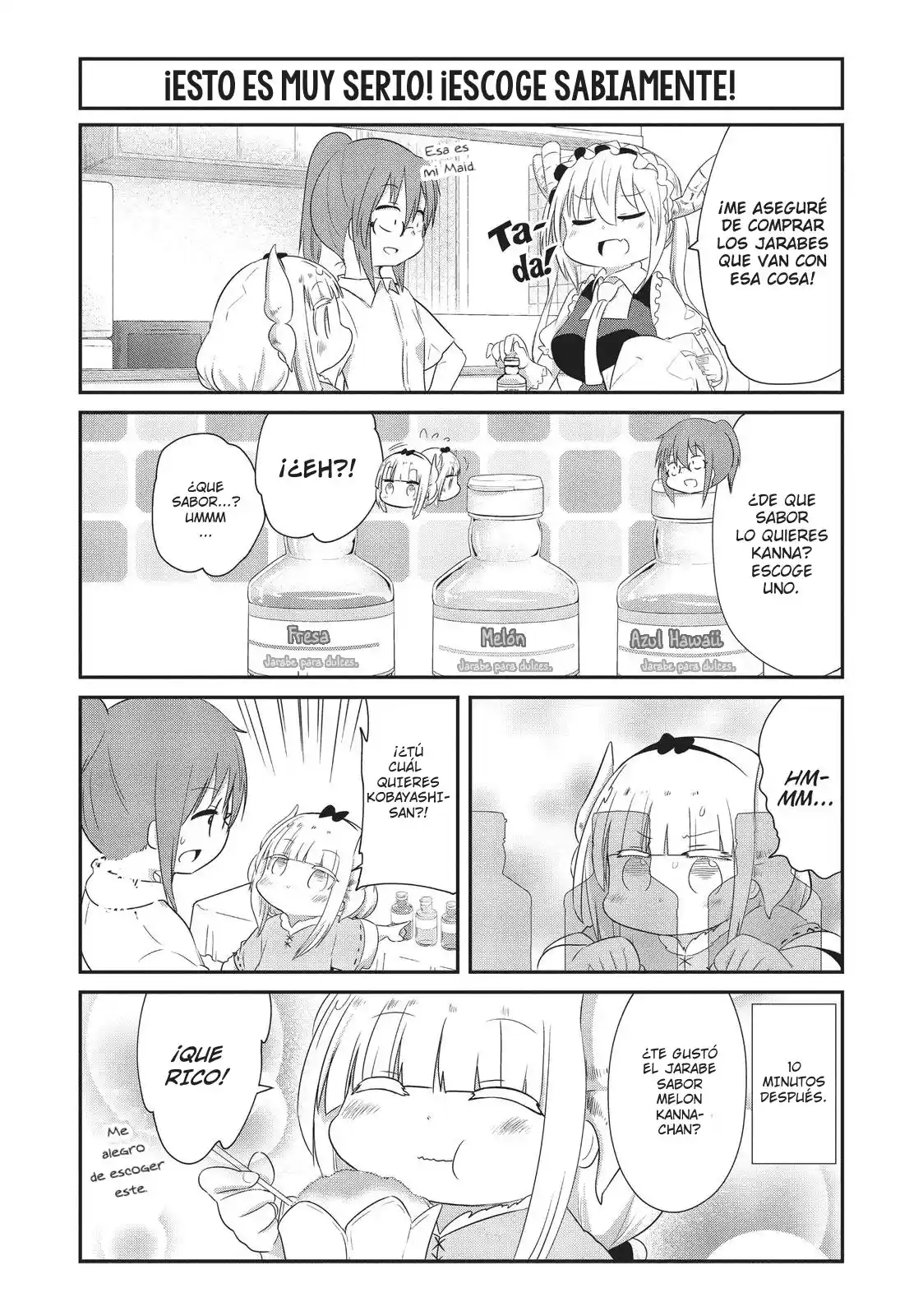 Kobayashi-san Chi No Maid Dragon: Kanna No Nichijou - Capítulo 67 - Página 4 - LectorTMOo