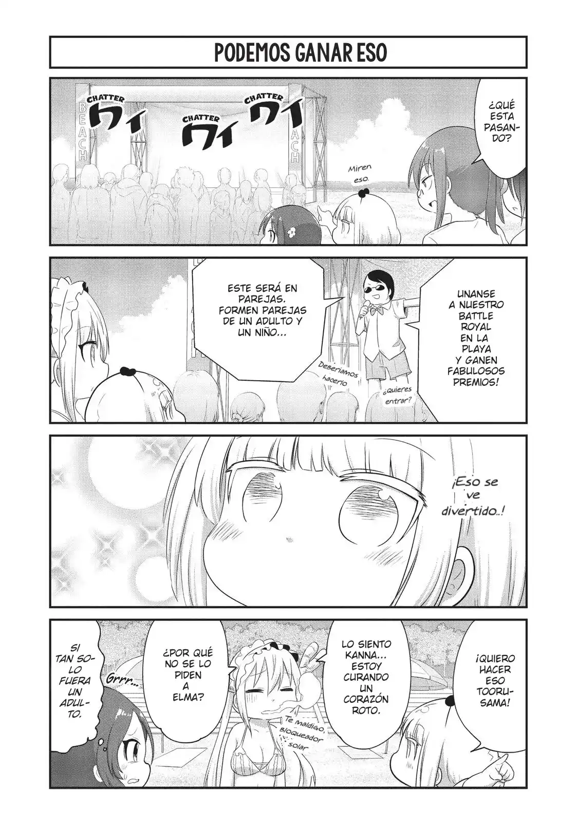 Kobayashi-san Chi No Maid Dragon: Kanna No Nichijou - Capítulo 68 - Página 4 - LectorTMOo
