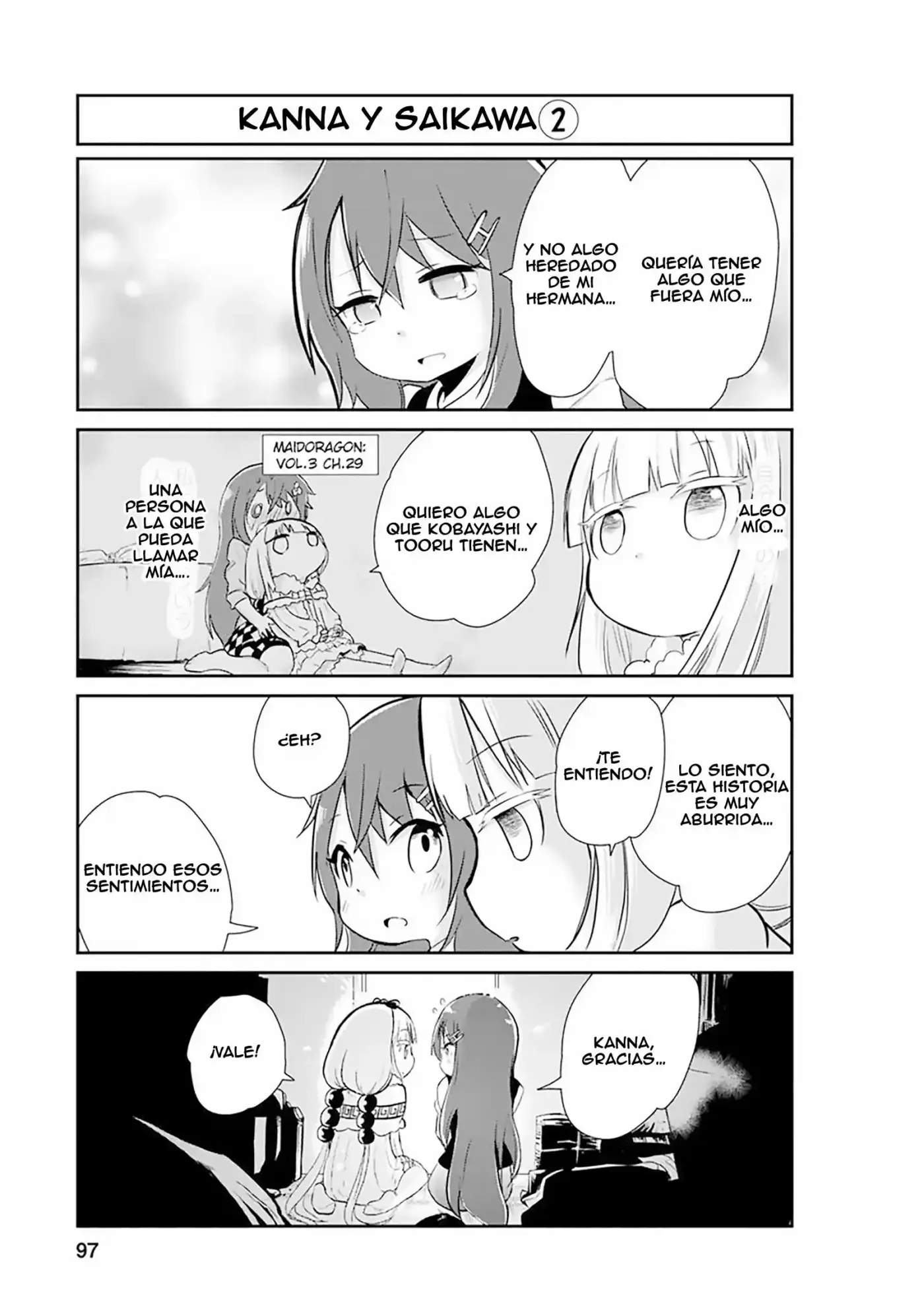 Kobayashi-san Chi No Maid Dragon: Kanna No Nichijou - Capítulo 7 - Página 9 - LectorTMOo