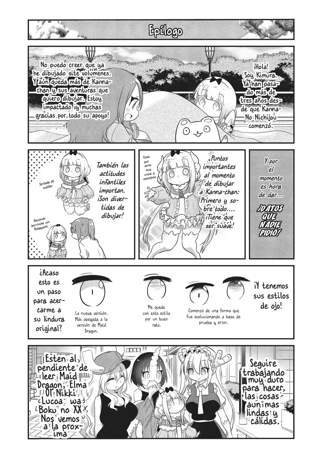 Kobayashi-san Chi No Maid Dragon: Kanna No Nichijou - Capítulo 70.50 - Página 5 - LectorTMOo
