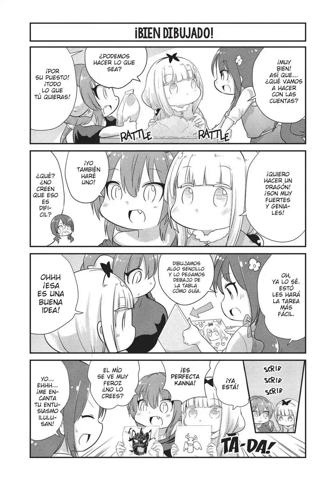 Kobayashi-san Chi No Maid Dragon: Kanna No Nichijou - Capítulo 73 - Página 4 - LectorTMOo