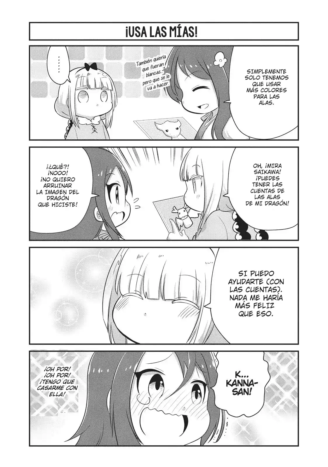 Kobayashi-san Chi No Maid Dragon: Kanna No Nichijou - Capítulo 73 - Página 8 - LectorTMOo
