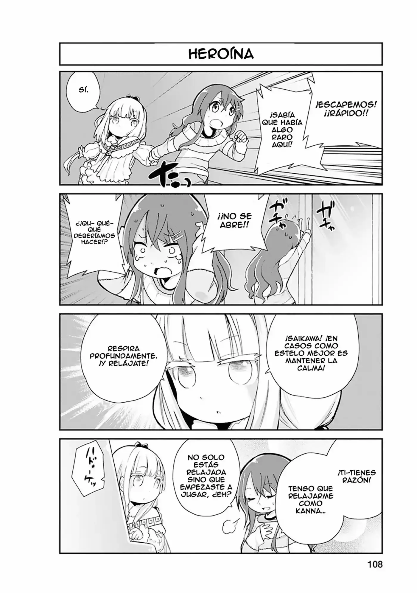 Kobayashi-san Chi No Maid Dragon: Kanna No Nichijou - Capítulo 8 - Página 6 - LectorTMOo