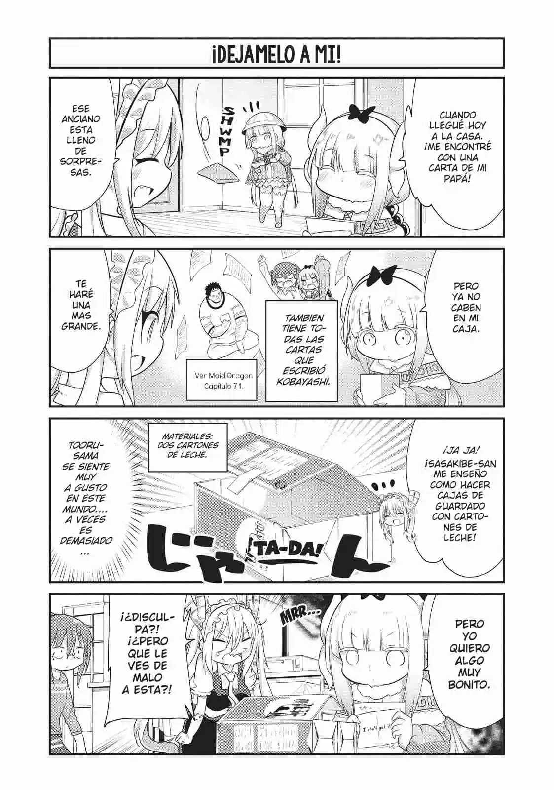 Kobayashi-san Chi No Maid Dragon: Kanna No Nichijou - Capítulo 81 - Página 5 - LectorTMOo