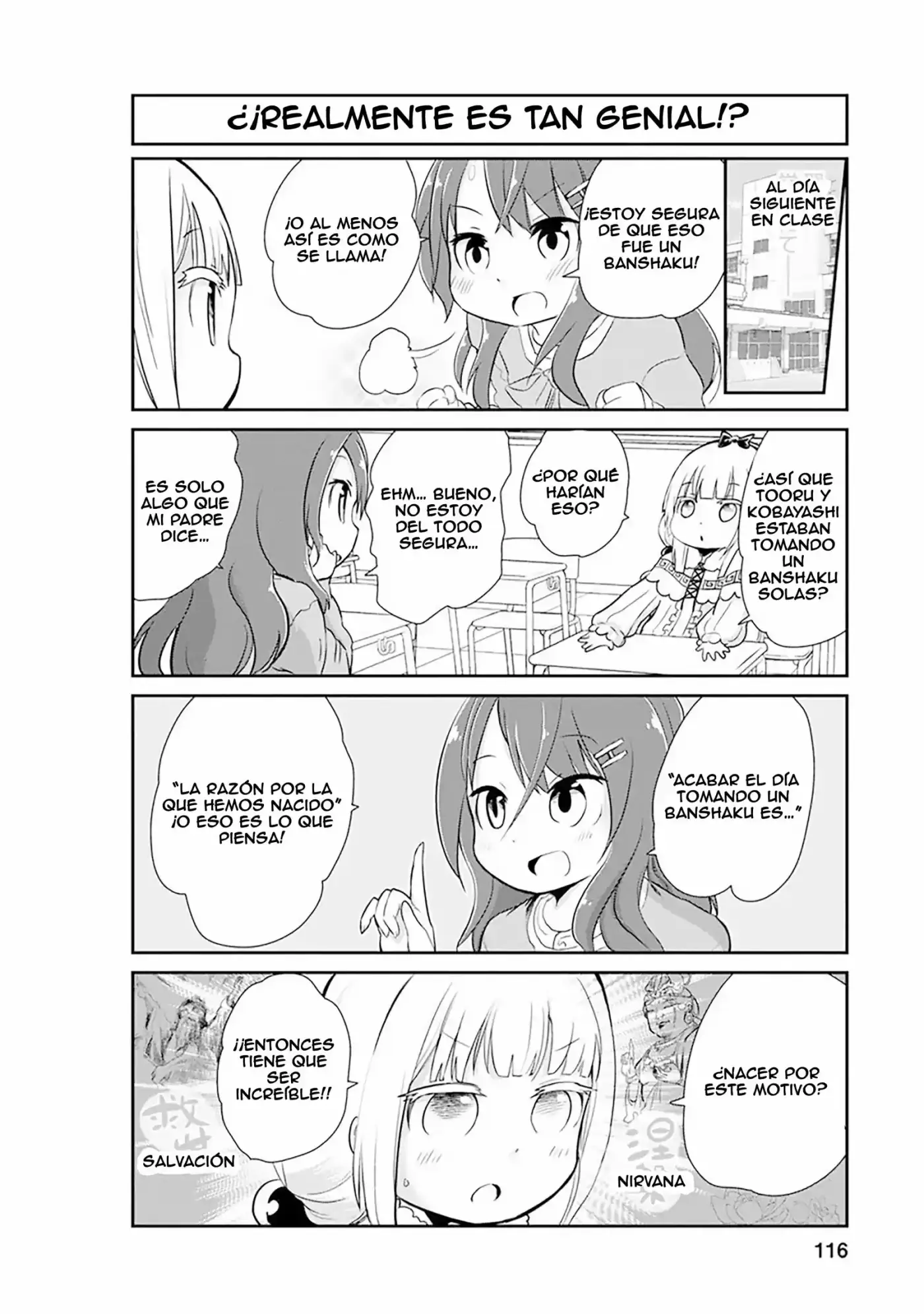 Kobayashi-san Chi No Maid Dragon: Kanna No Nichijou - Capítulo 9 - Página 2 - LectorTMOo