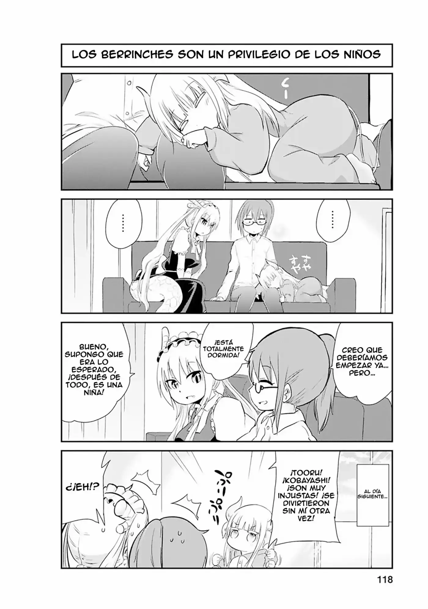 Kobayashi-san Chi No Maid Dragon: Kanna No Nichijou - Capítulo 9 - Página 4 - LectorTMOo