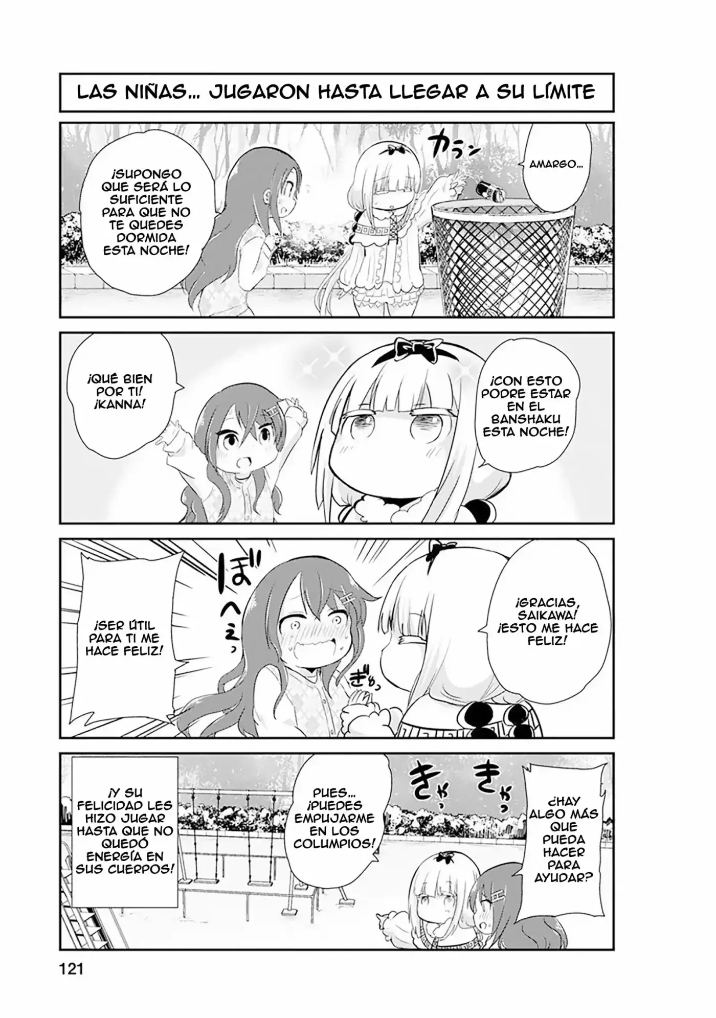 Kobayashi-san Chi No Maid Dragon: Kanna No Nichijou - Capítulo 9 - Página 7 - LectorTMOo