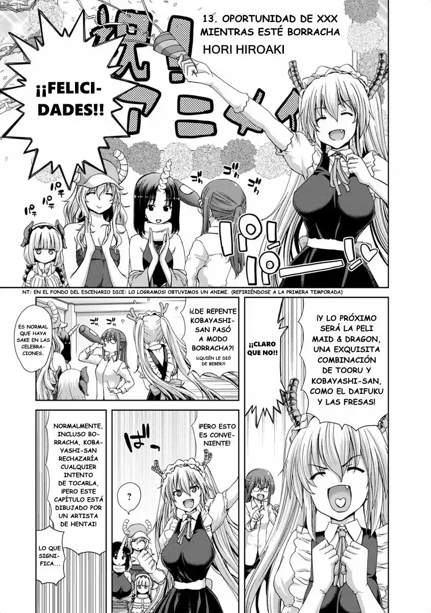 Kobayashi-san Chi No Maid Dragon Official Anthology - Capítulo 13 - Página 2 - LectorTMOo