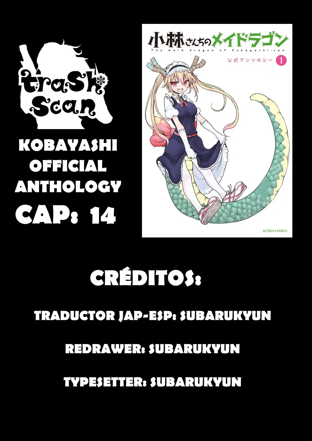 Kobayashi-san Chi No Maid Dragon Official Anthology - Capítulo 14 - Página 1 - LectorTMOo