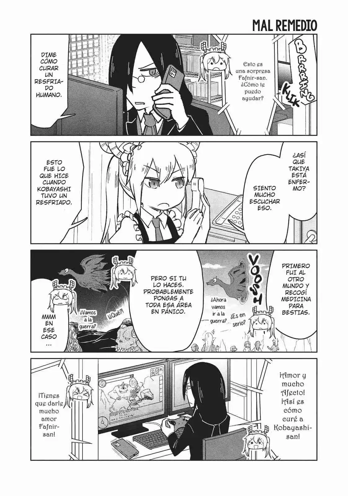 Kobayashi-san Chi No Maid Dragon: Okomori Gurashi No Fafnir - Capítulo 15 - Página 5 - LectorTMOo