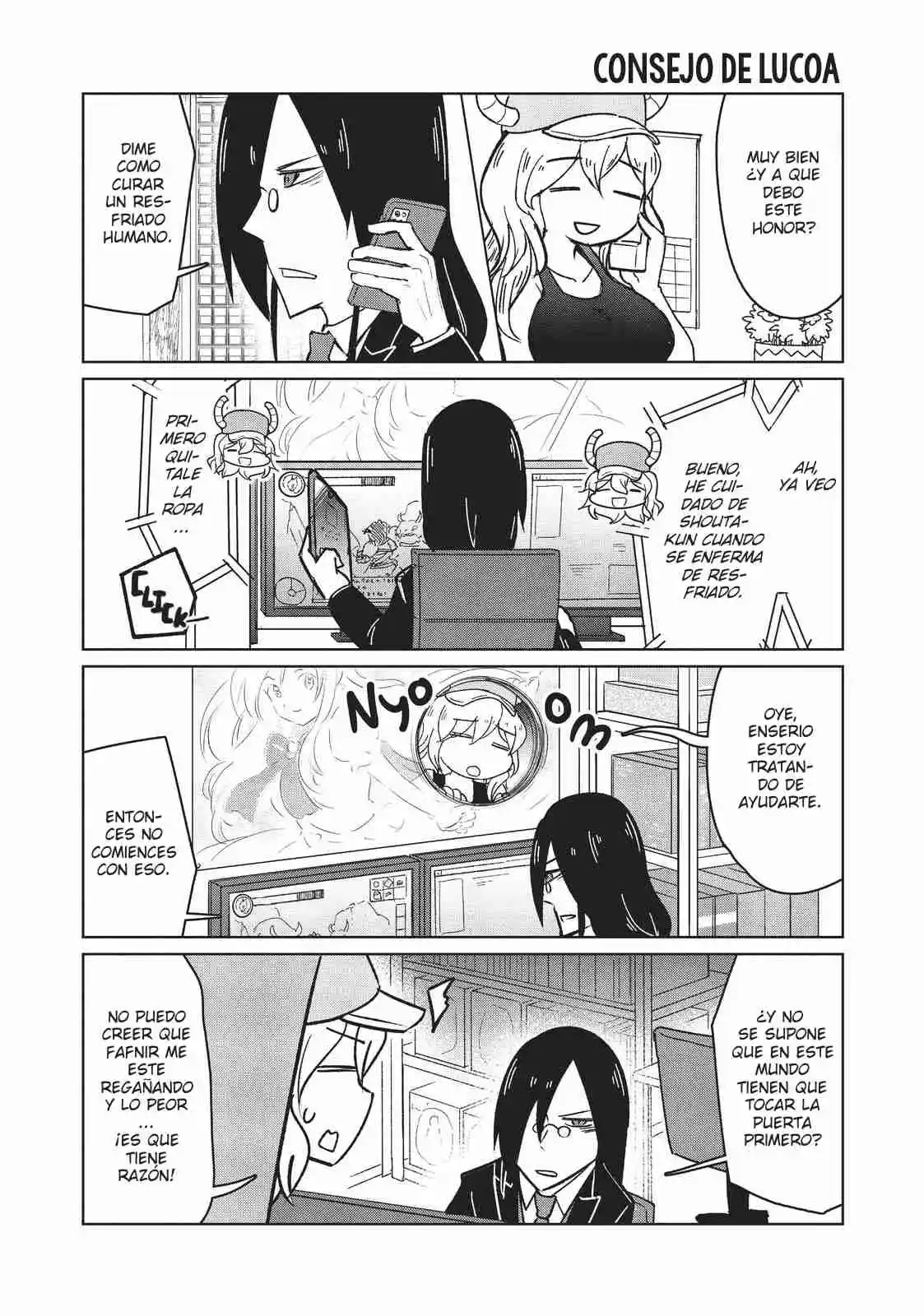 Kobayashi-san Chi No Maid Dragon: Okomori Gurashi No Fafnir - Capítulo 15 - Página 6 - LectorTMOo