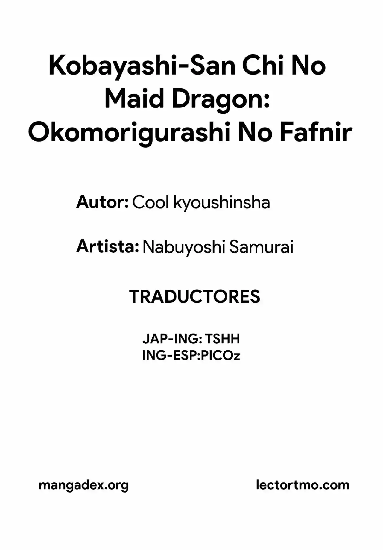 Kobayashi-san Chi No Maid Dragon: Okomori Gurashi No Fafnir - Capítulo 2 - Página 13 - LectorTMOo