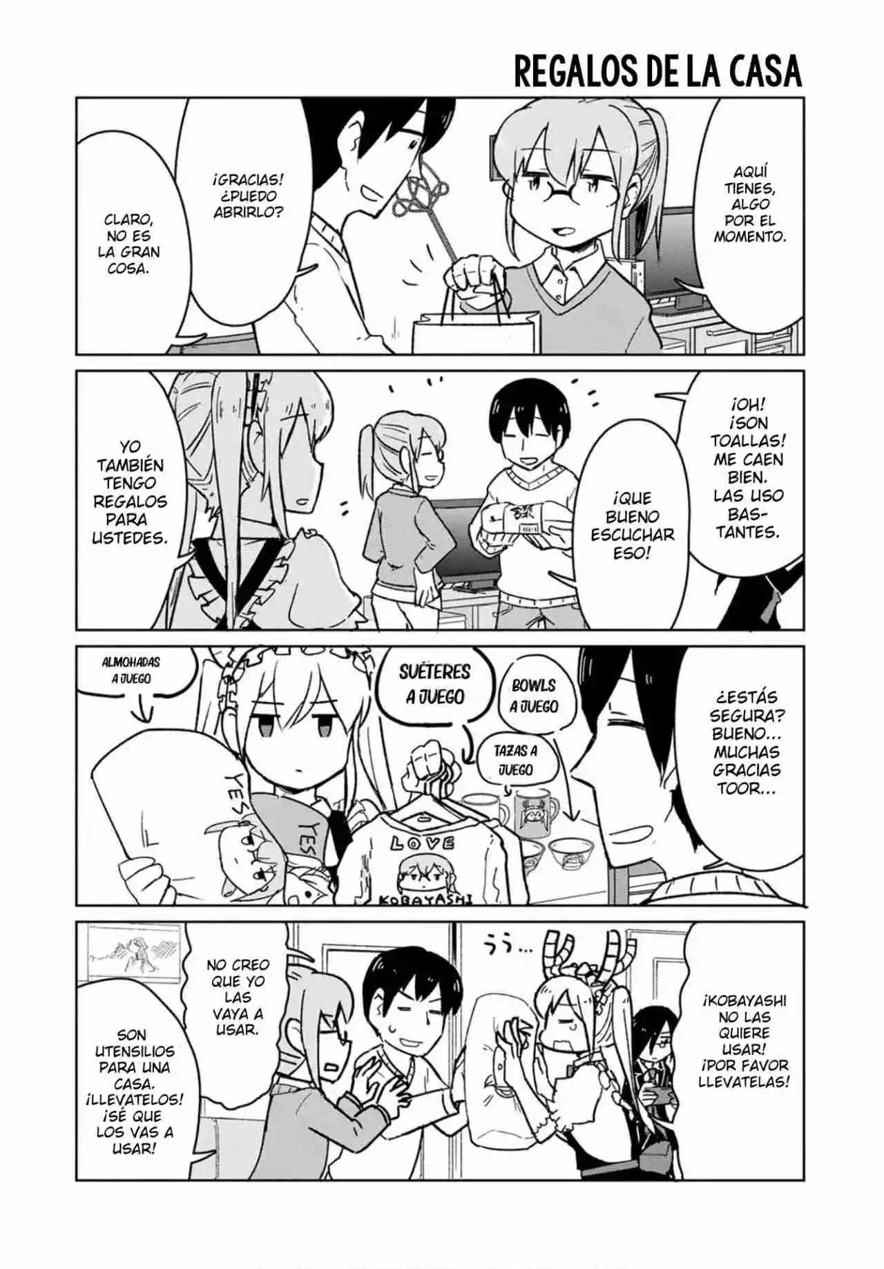 Kobayashi-san Chi No Maid Dragon: Okomori Gurashi No Fafnir - Capítulo 3 - Página 4 - LectorTMOo