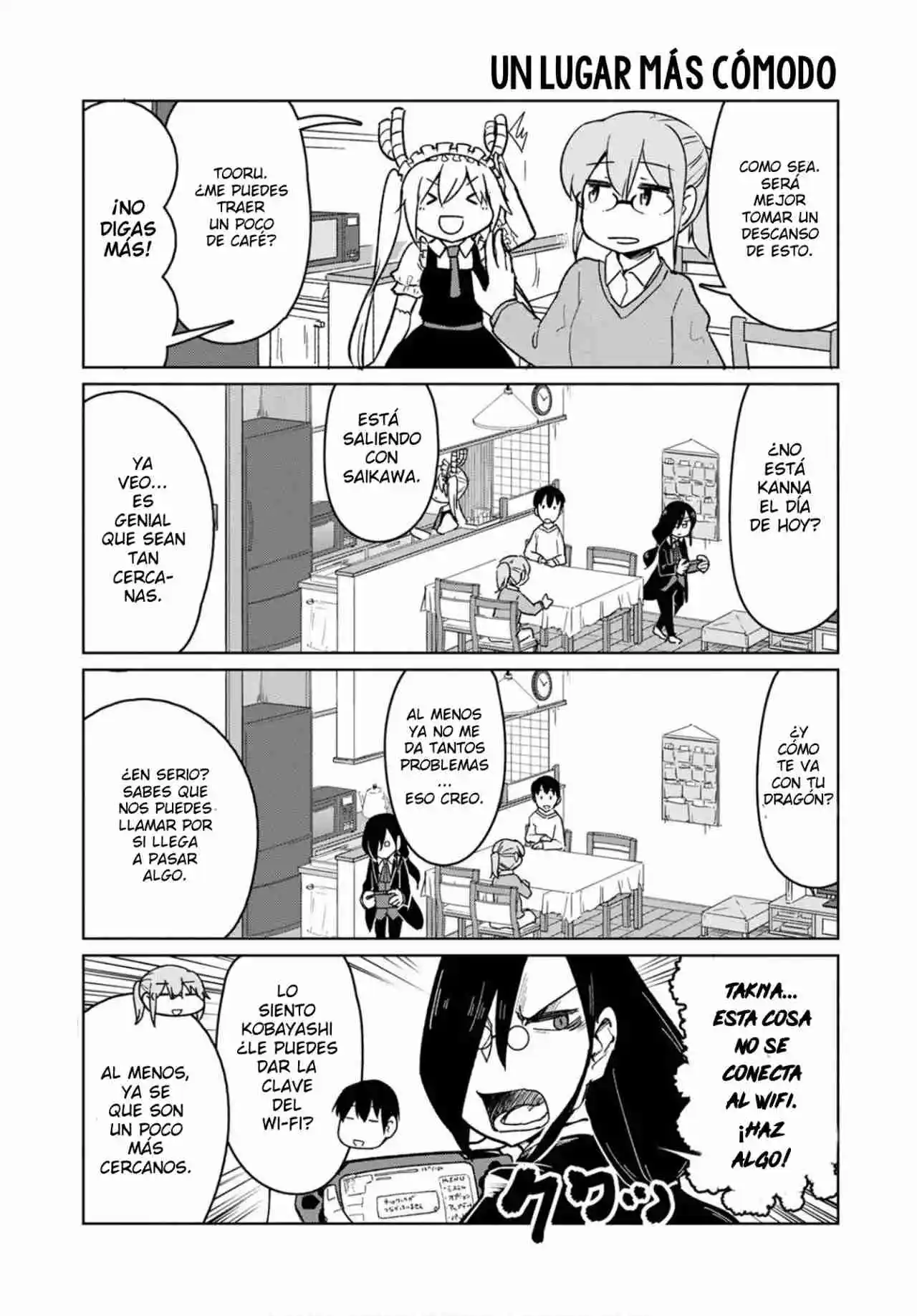 Kobayashi-san Chi No Maid Dragon: Okomori Gurashi No Fafnir - Capítulo 3 - Página 5 - LectorTMOo