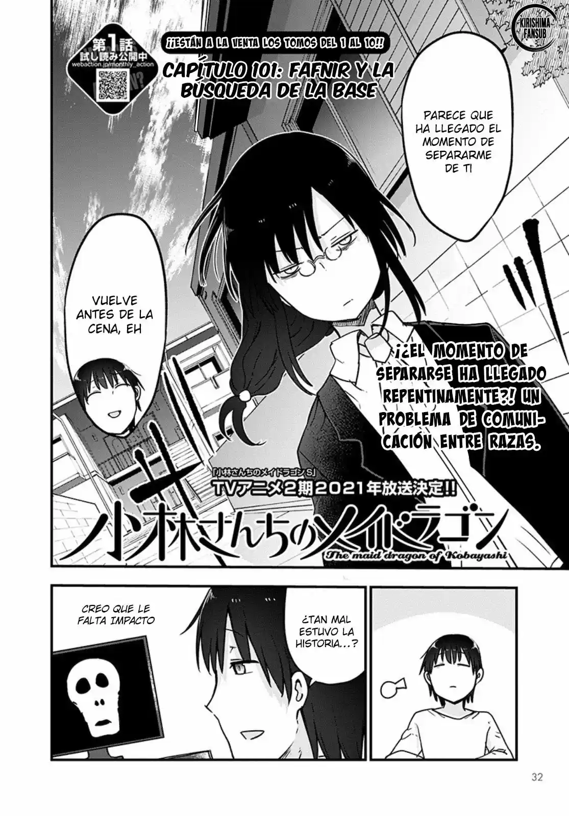 Kobayashi-san Chi No Maid Dragon - Capítulo 101 - Página 3 - LectorTMOo